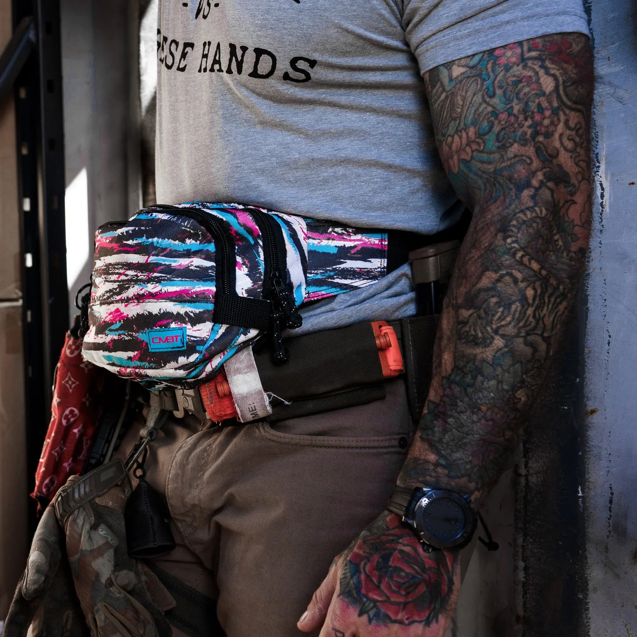 Fanny Pack Dump Pouch V2  - Combat Iron Apparel Co.
