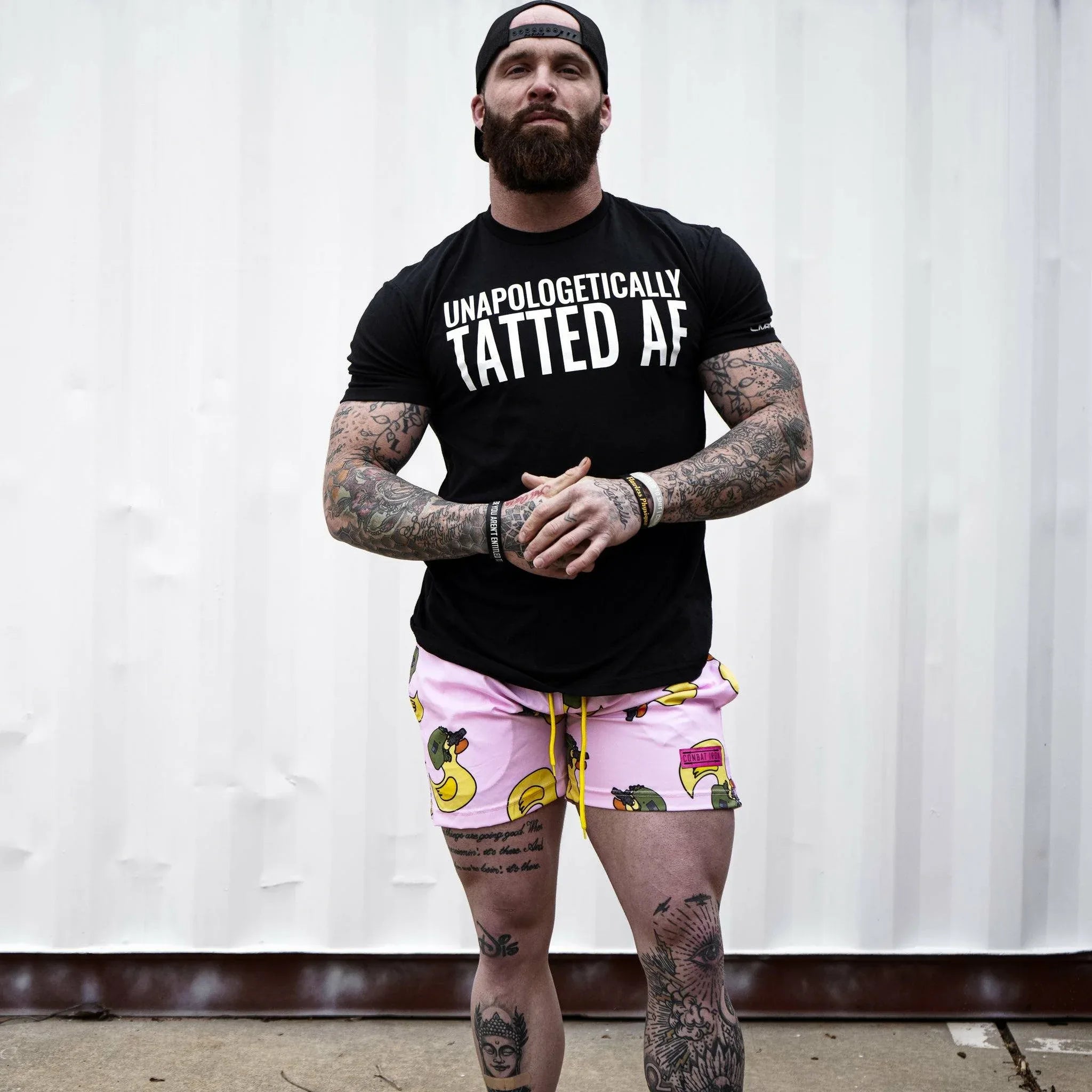 Unapologetically Tatted AF Men's T-shirt - Combat Iron Apparel Co.