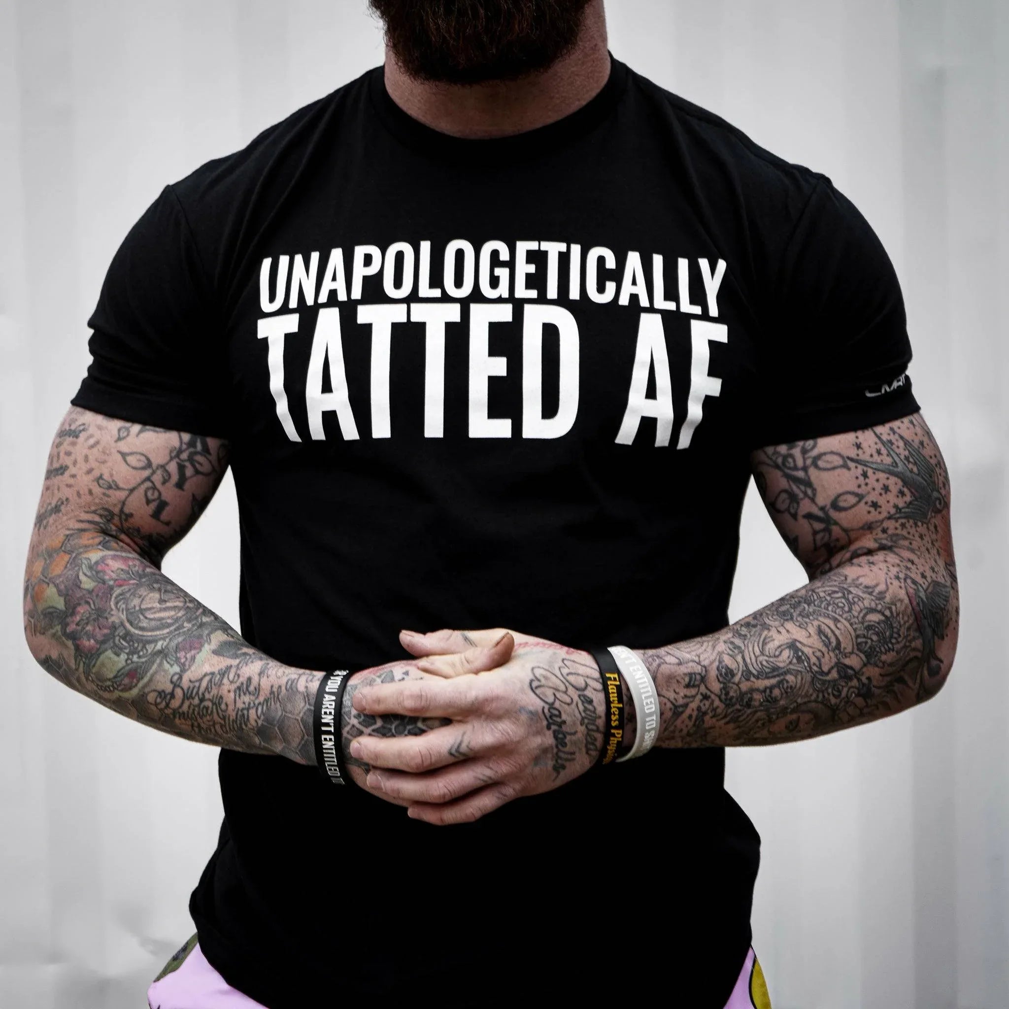 Unapologetically Tatted AF Men's T-shirt - Combat Iron Apparel Co.