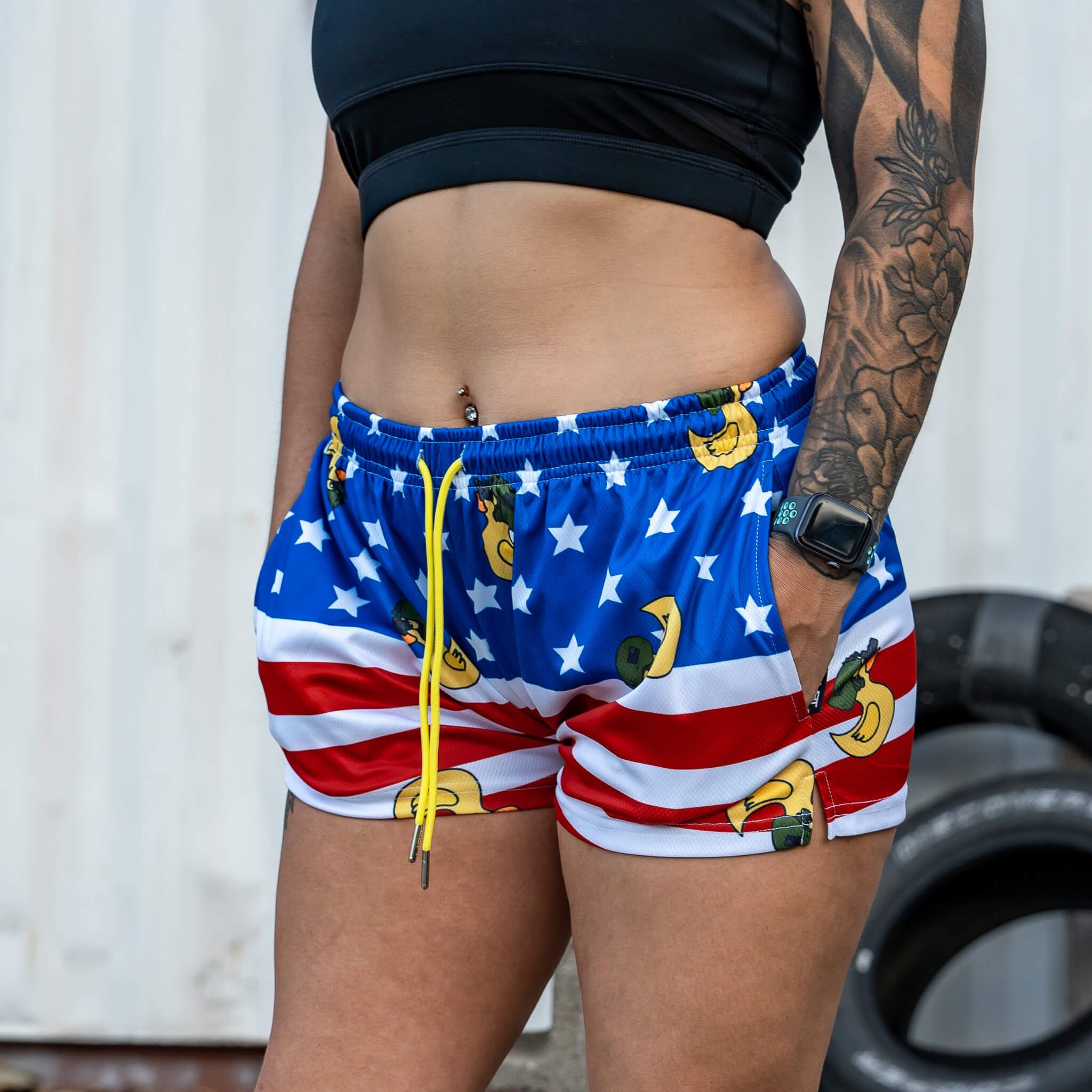 Women's Mesh Shorts | 2.5" - Combat Iron Apparel Co.