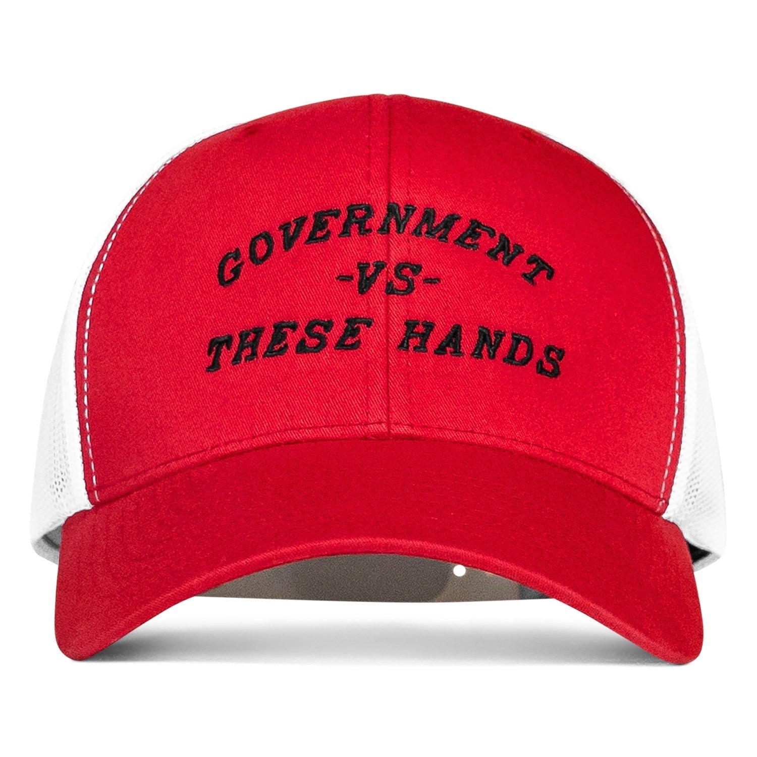 Government -vs- These Hands SnapBack Hat - Combat Iron Apparel Co.