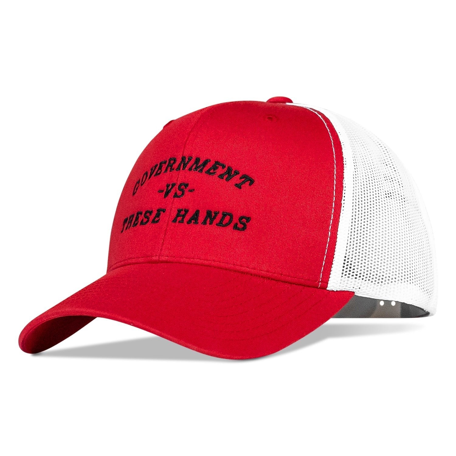 Government -vs- These Hands SnapBack Hat - Combat Iron Apparel Co.