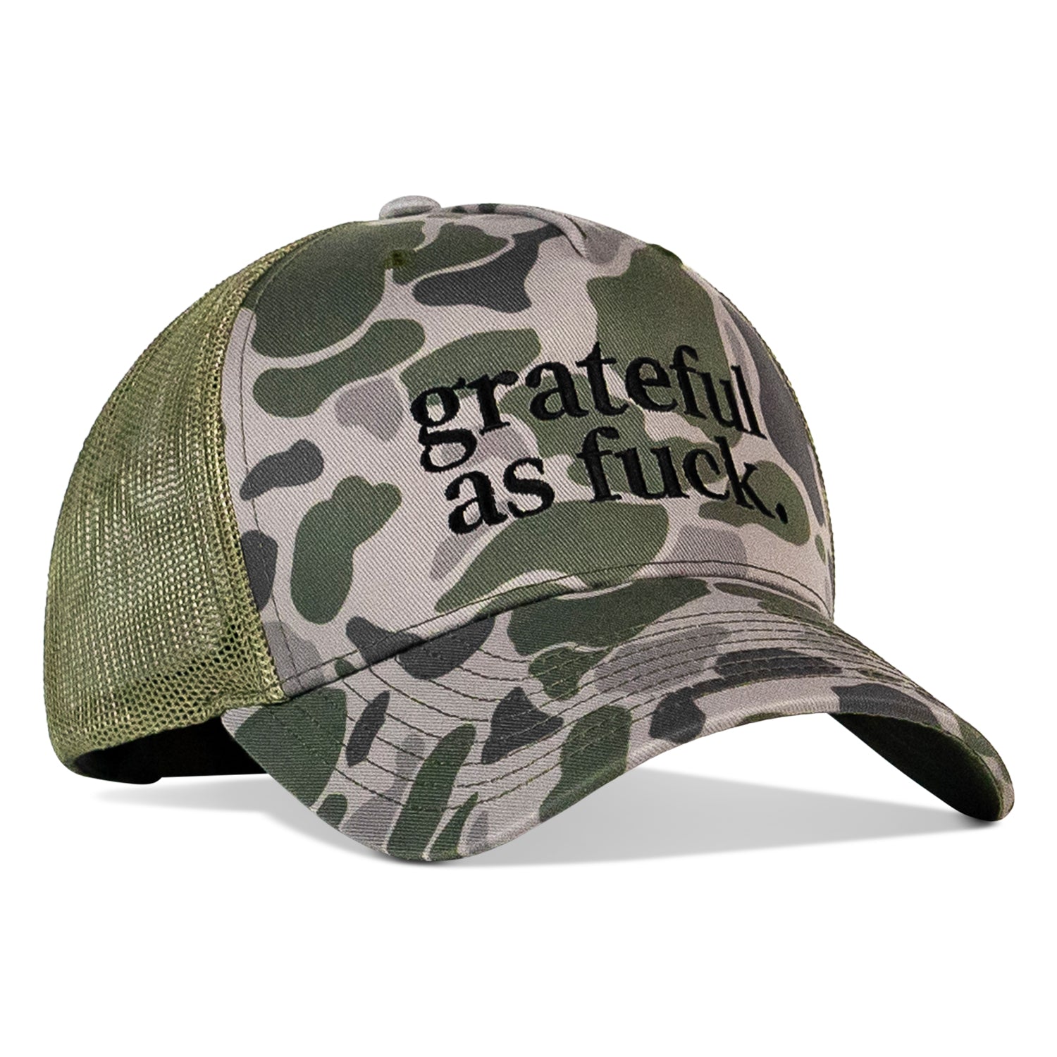 Grateful As Fuck SnapBack - Combat Iron Apparel Co.