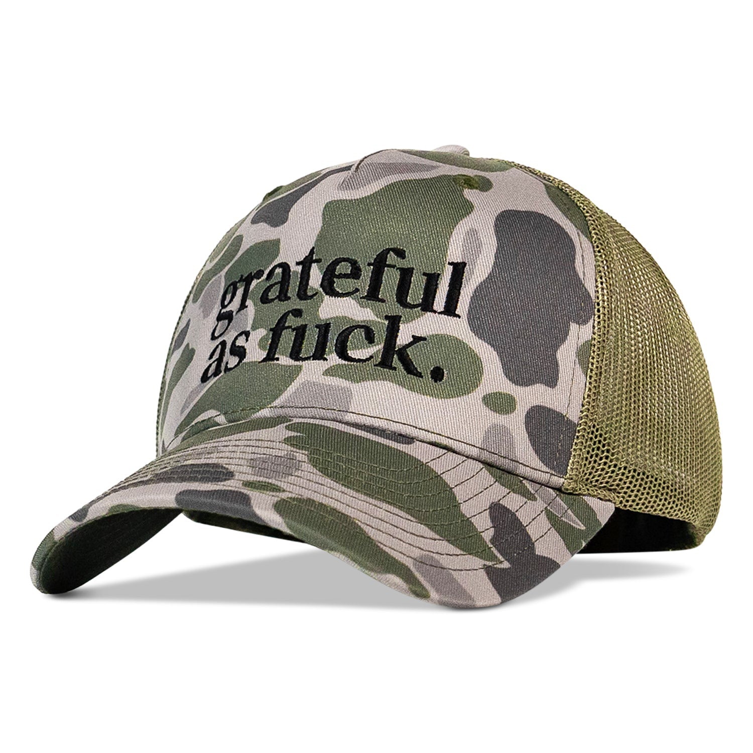 Grateful As Fuck SnapBack - Combat Iron Apparel Co.