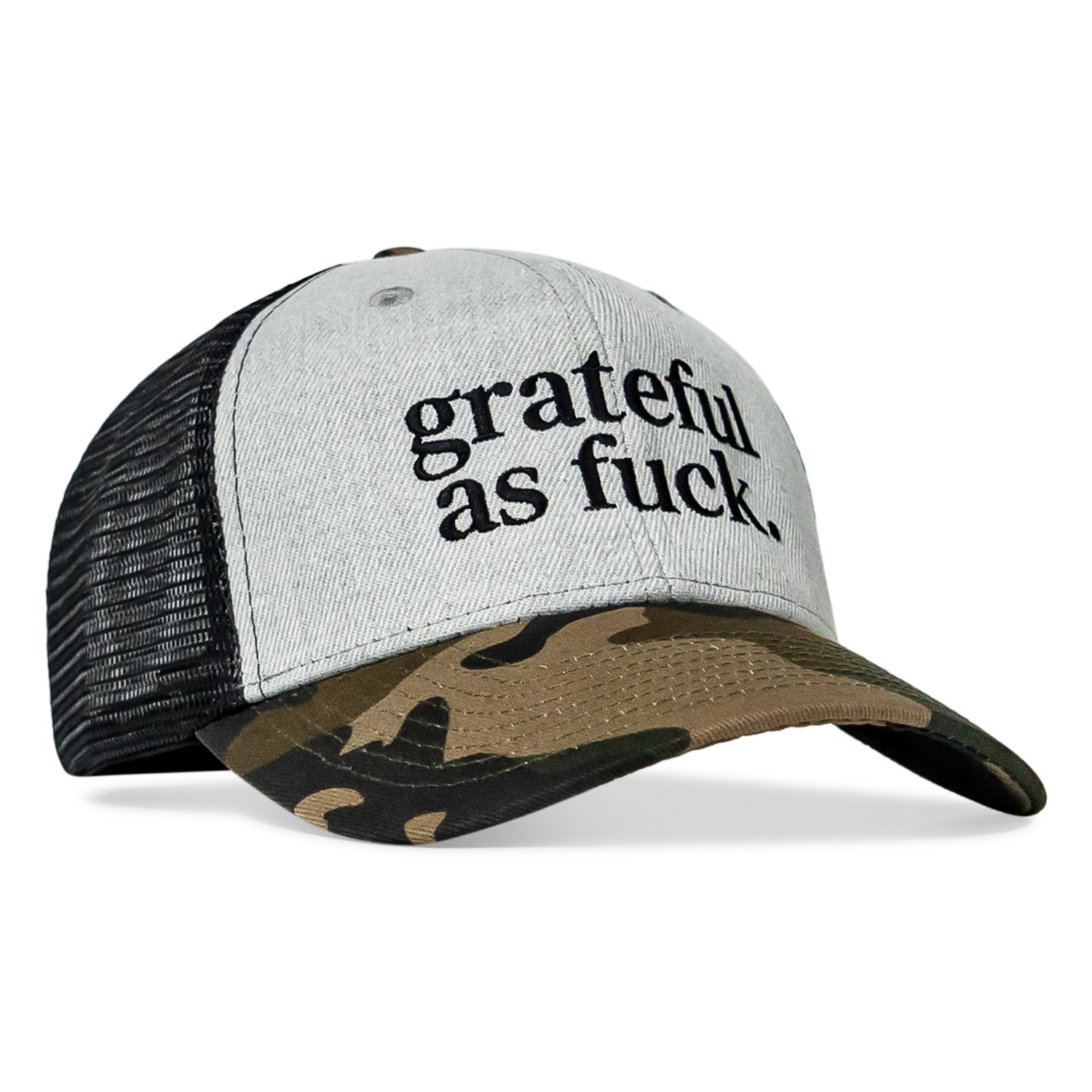 Grateful As Fuck SnapBack - Combat Iron Apparel Co.