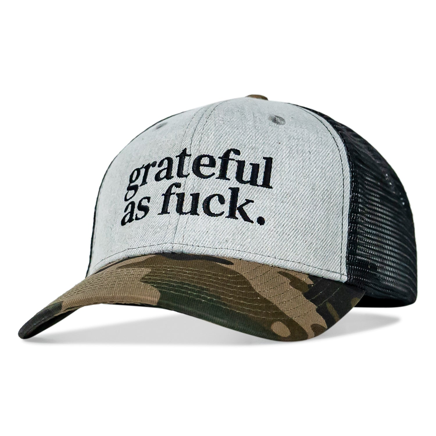 Grateful As Fuck SnapBack - Combat Iron Apparel Co.