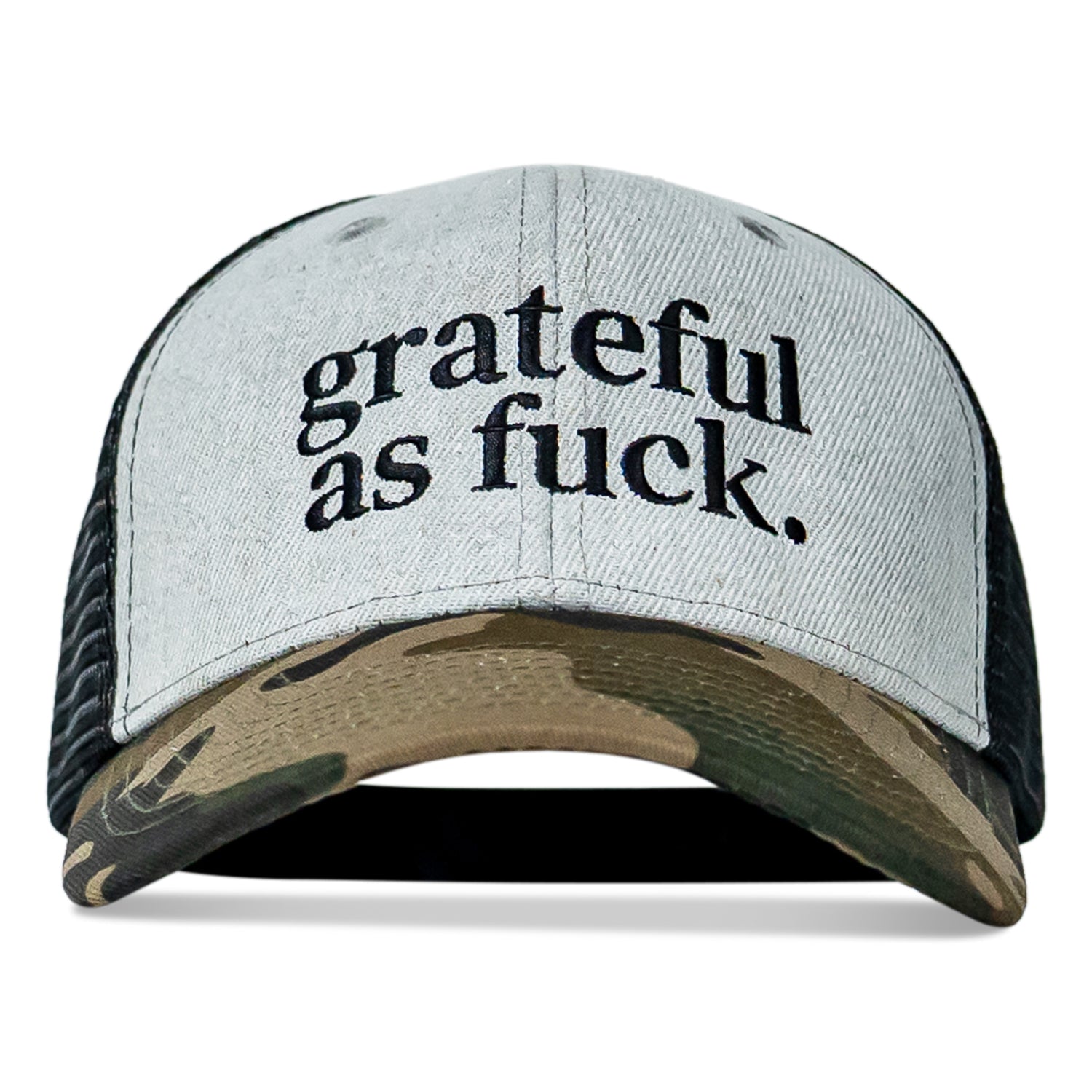 Grateful As Fuck SnapBack - Combat Iron Apparel Co.