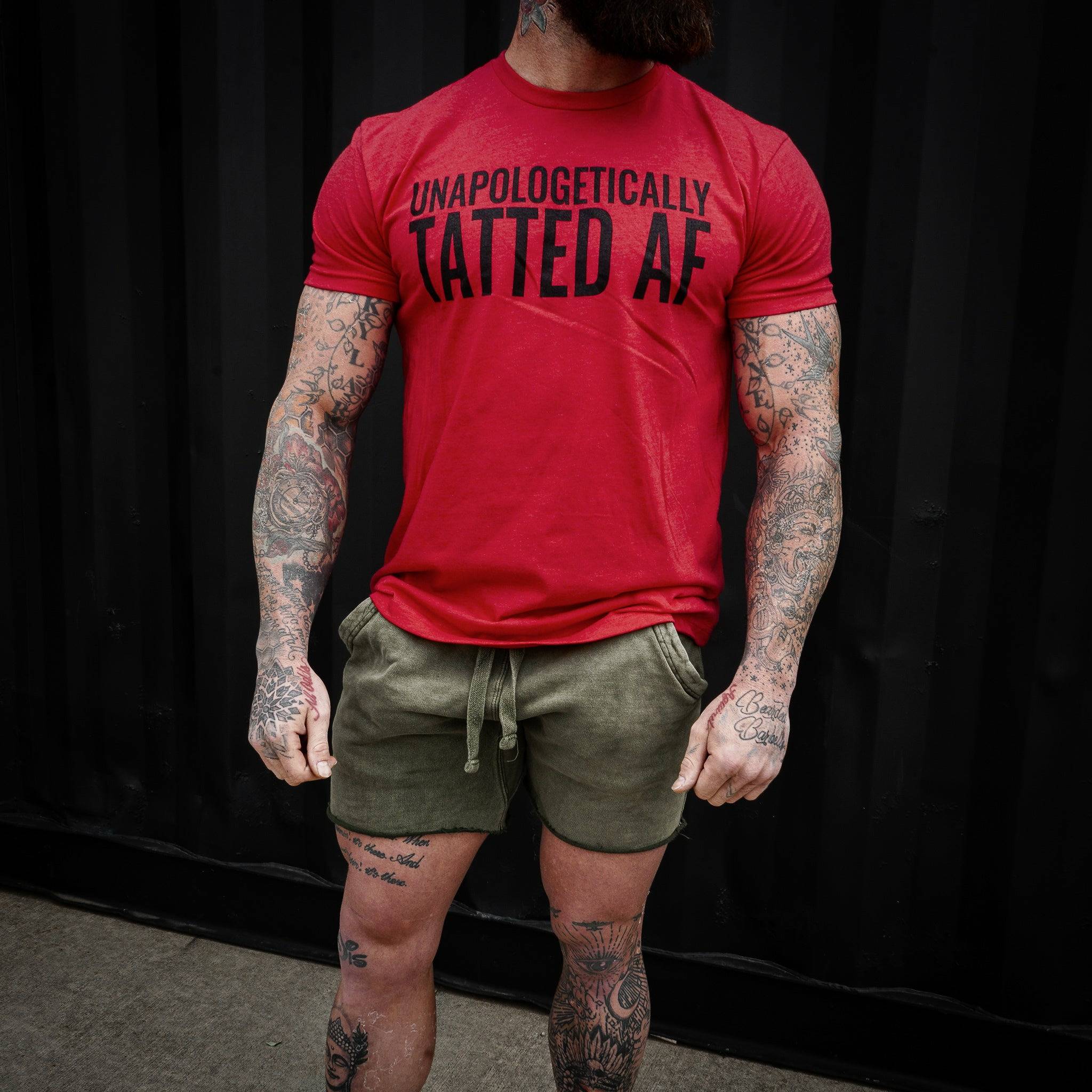 Unapologetically Tatted AF Men's T-shirt - Combat Iron Apparel Co.