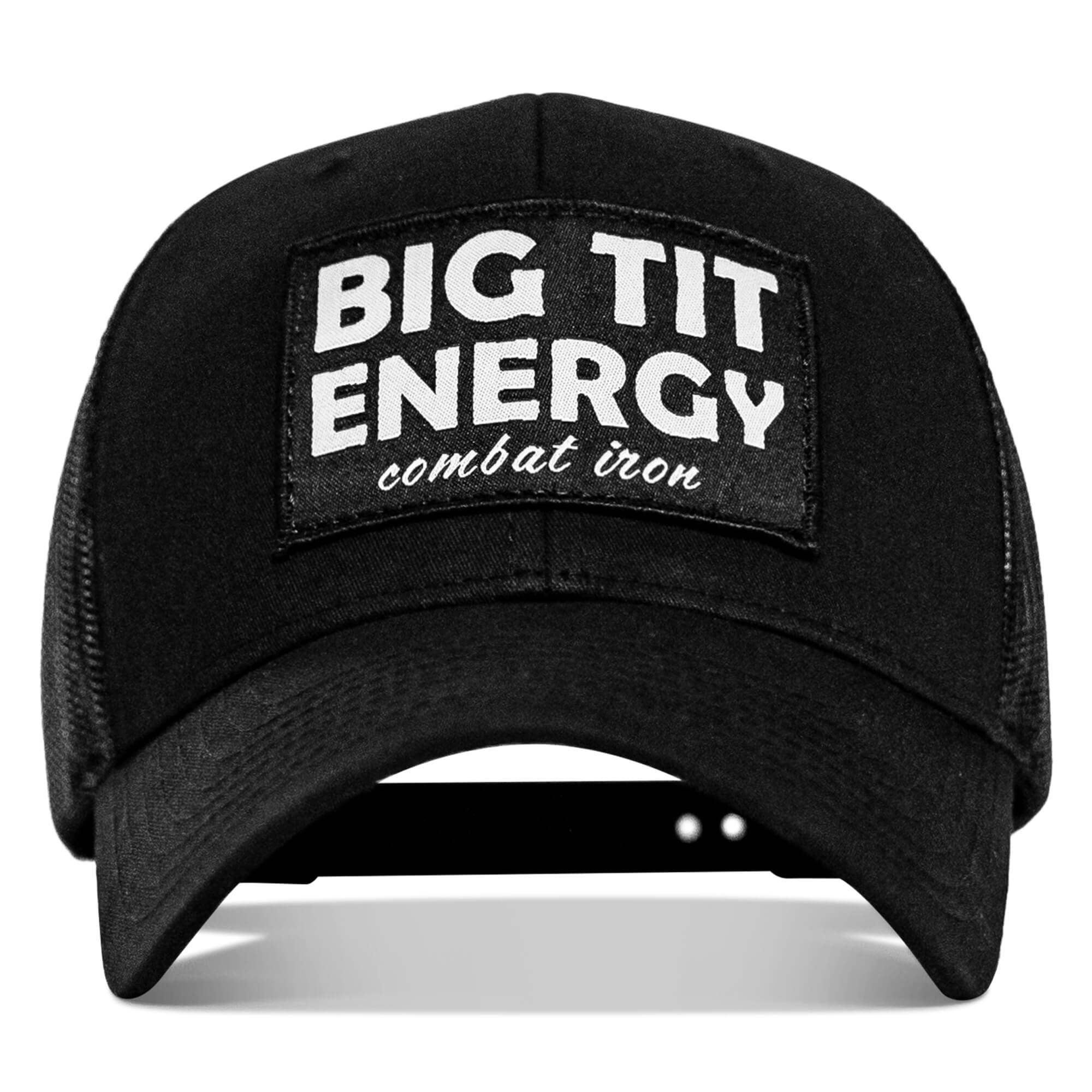 Big Tit Energy Patch Snapback Hat - Combat Iron Apparel Co.