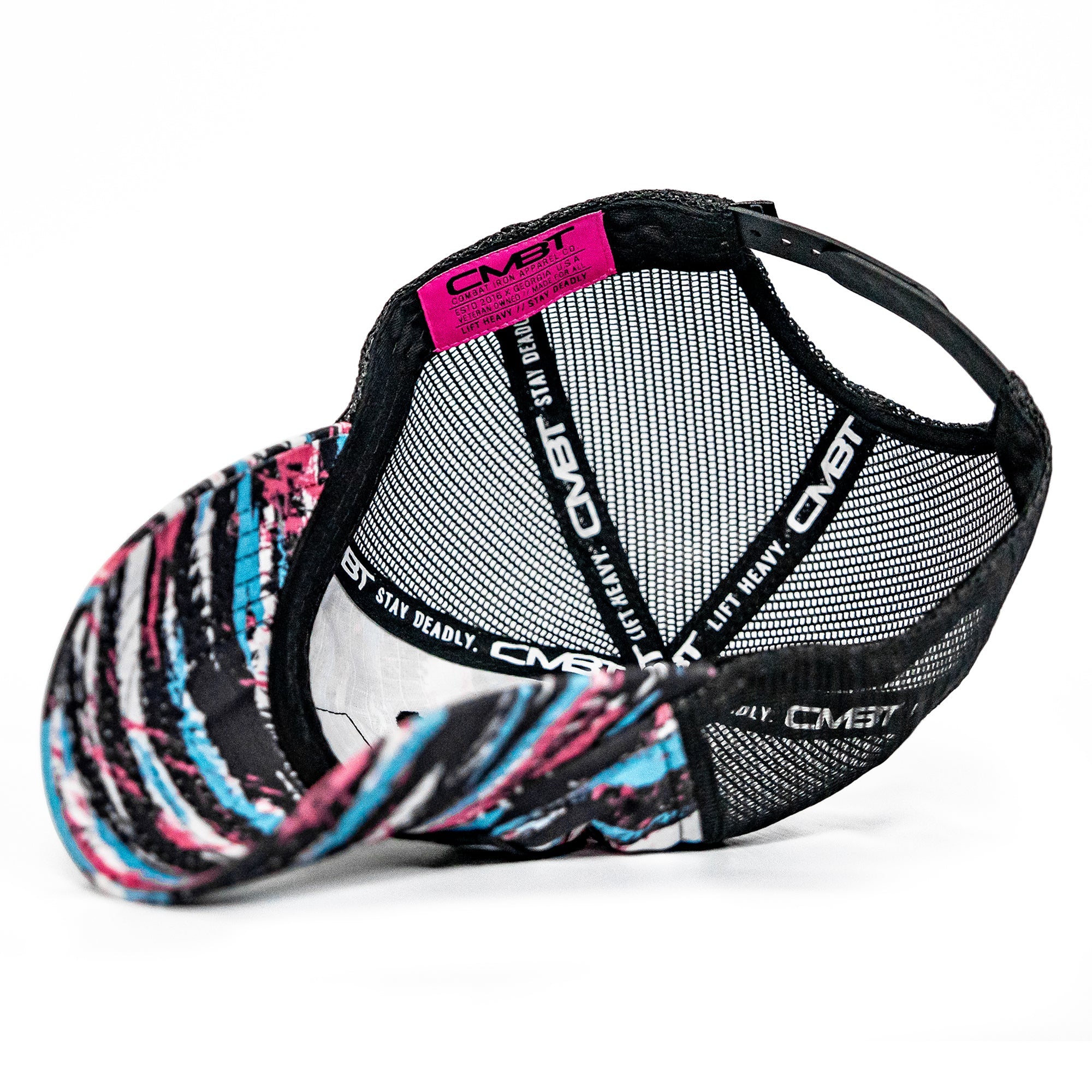 Big Tit Energy Patch Ripstop Mesh Snapback Hat - Combat Iron Apparel Co.