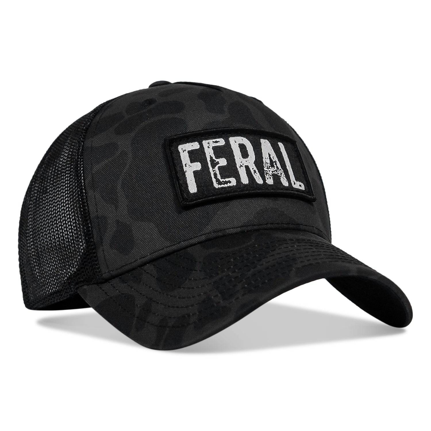 Feral Vintaged Patch Snapback Hat - Combat Iron Apparel Co.