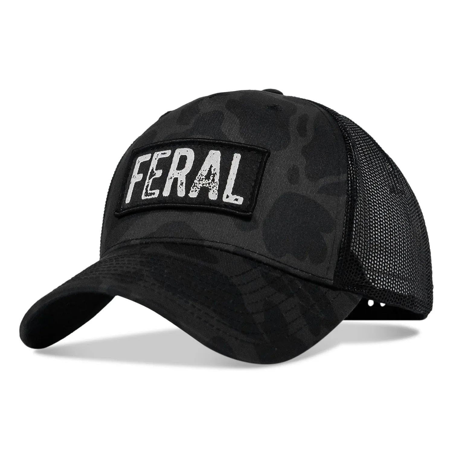 Feral Vintaged Patch Snapback Hat - Combat Iron Apparel Co.