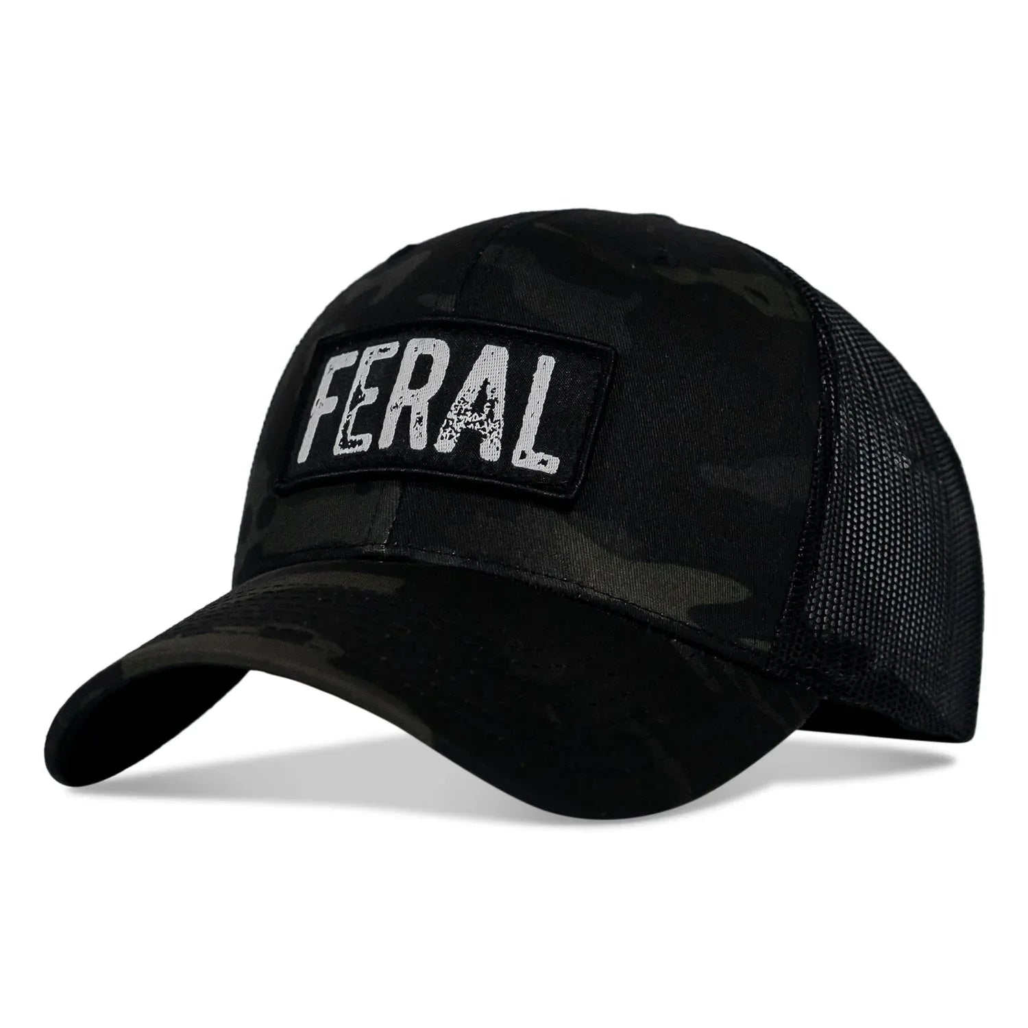 Feral Vintaged Patch Snapback Hat - Combat Iron Apparel Co.
