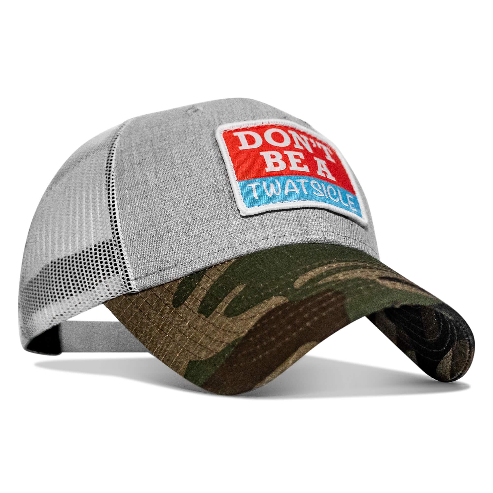 Don't Be A Twatsicle Patch Snapback Hat - Combat Iron Apparel Co.
