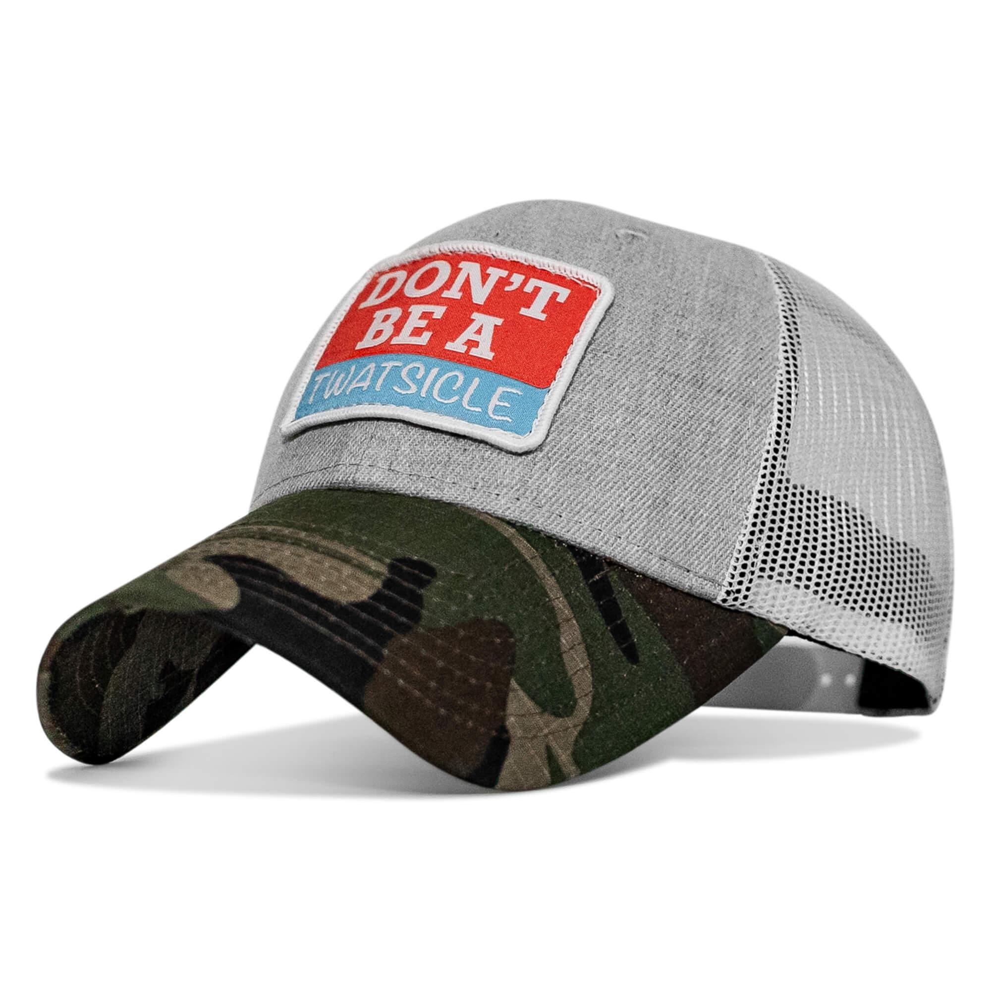 Don't Be A Twatsicle Patch Snapback Hat - Combat Iron Apparel Co.