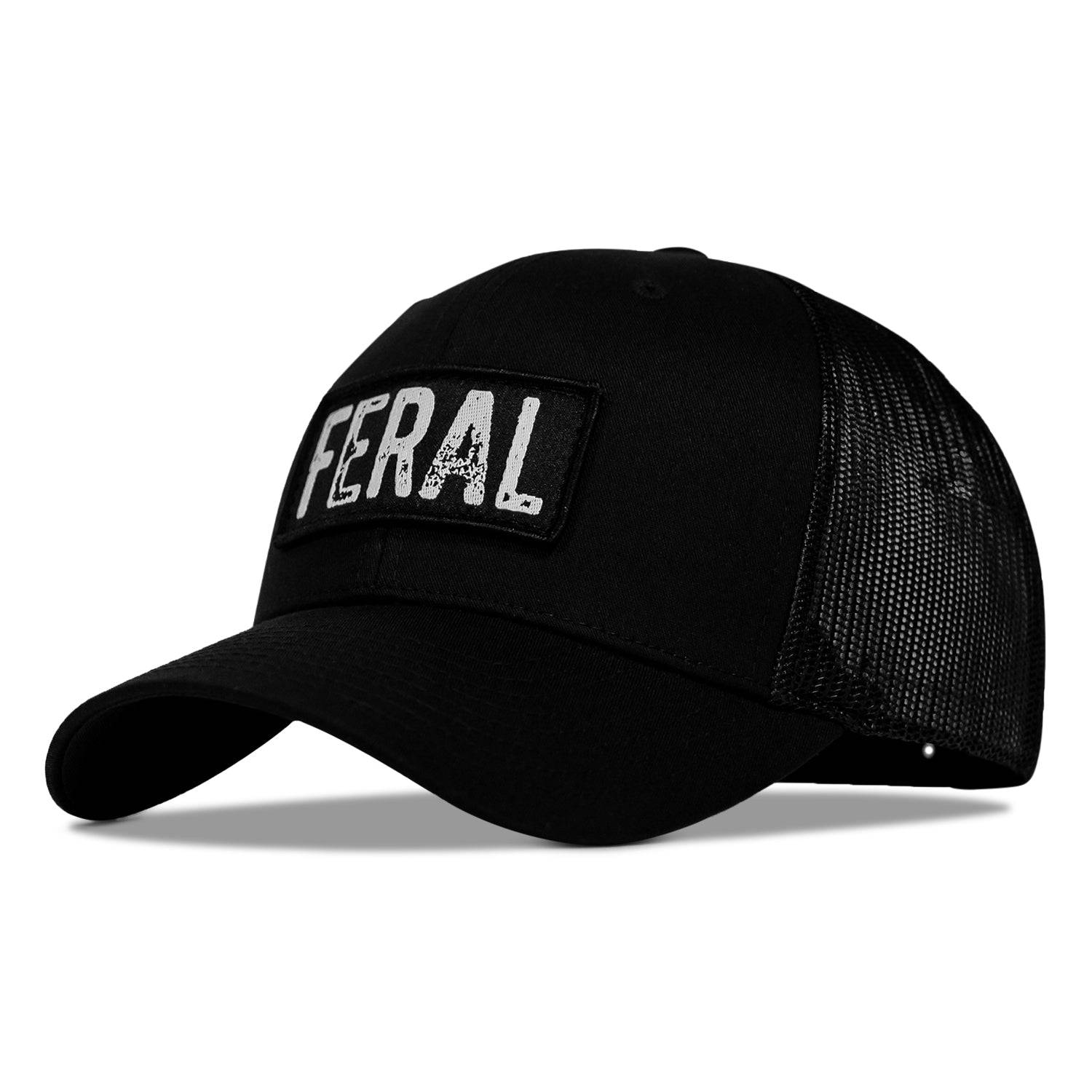 Feral Vintaged Patch Snapback Hat - Combat Iron Apparel Co.