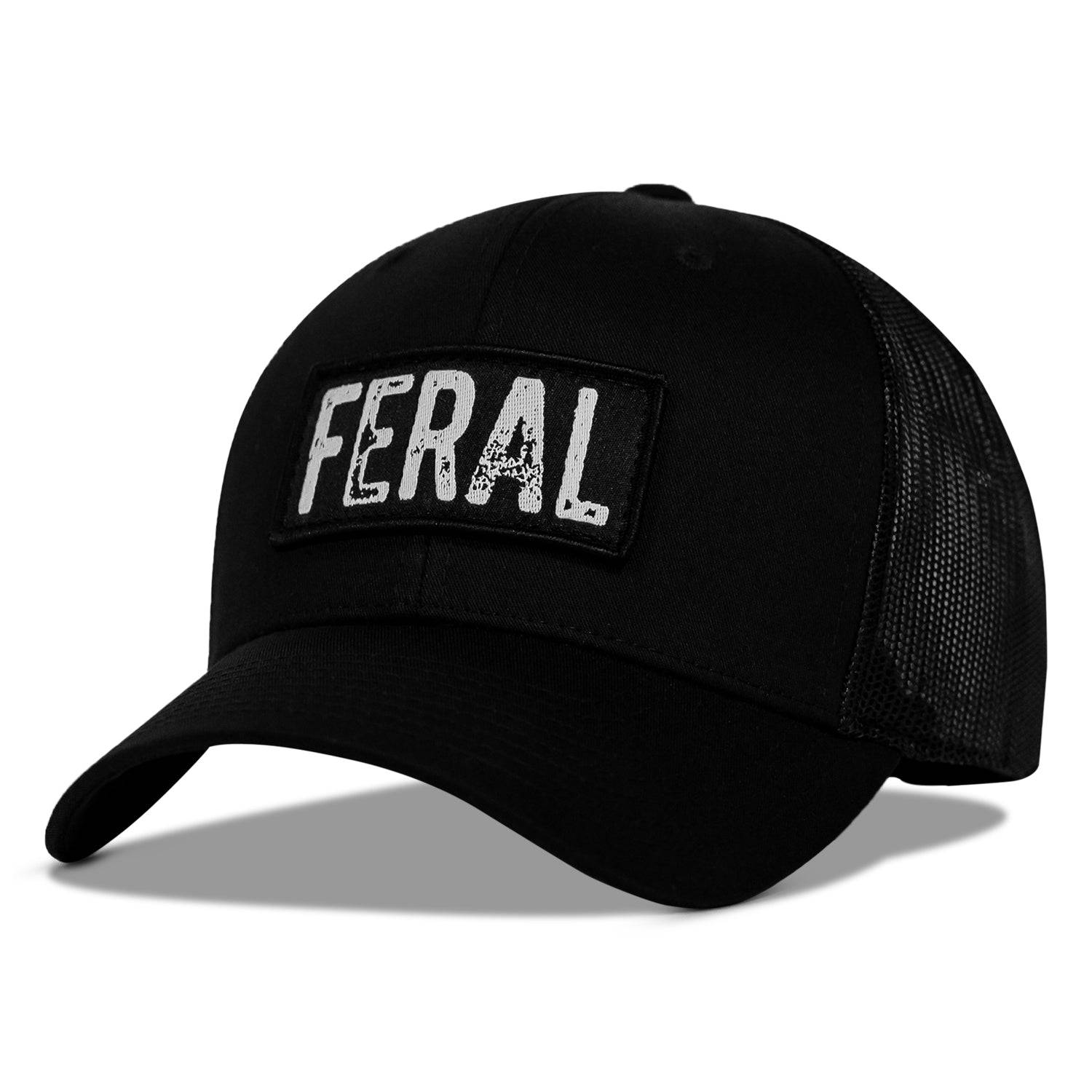 Feral Vintaged Patch Snapback Hat - Combat Iron Apparel Co.
