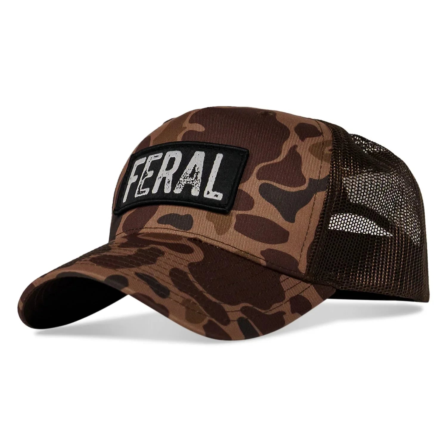 Feral Vintaged Patch Snapback Hat - Combat Iron Apparel Co.