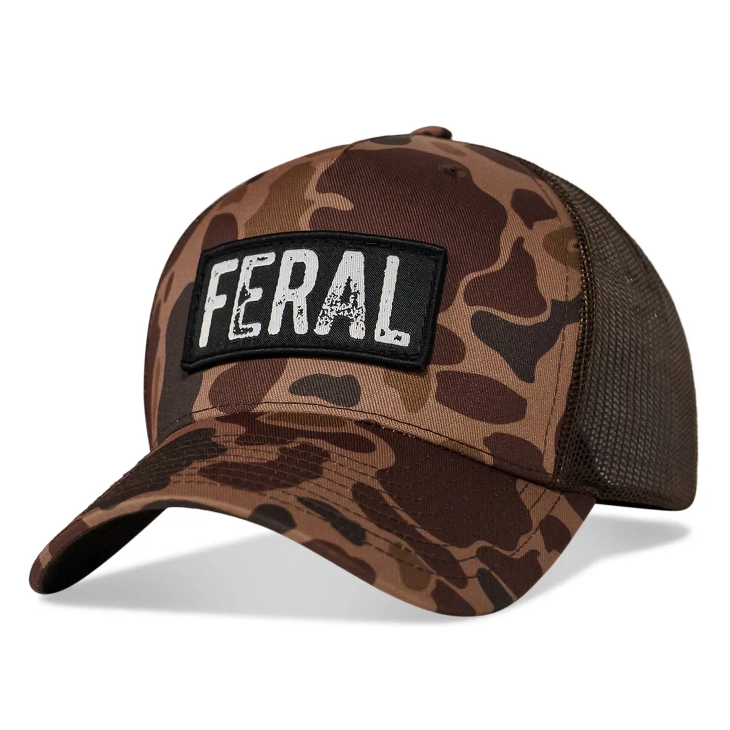Feral Vintaged Patch Snapback Hat - Combat Iron Apparel Co.