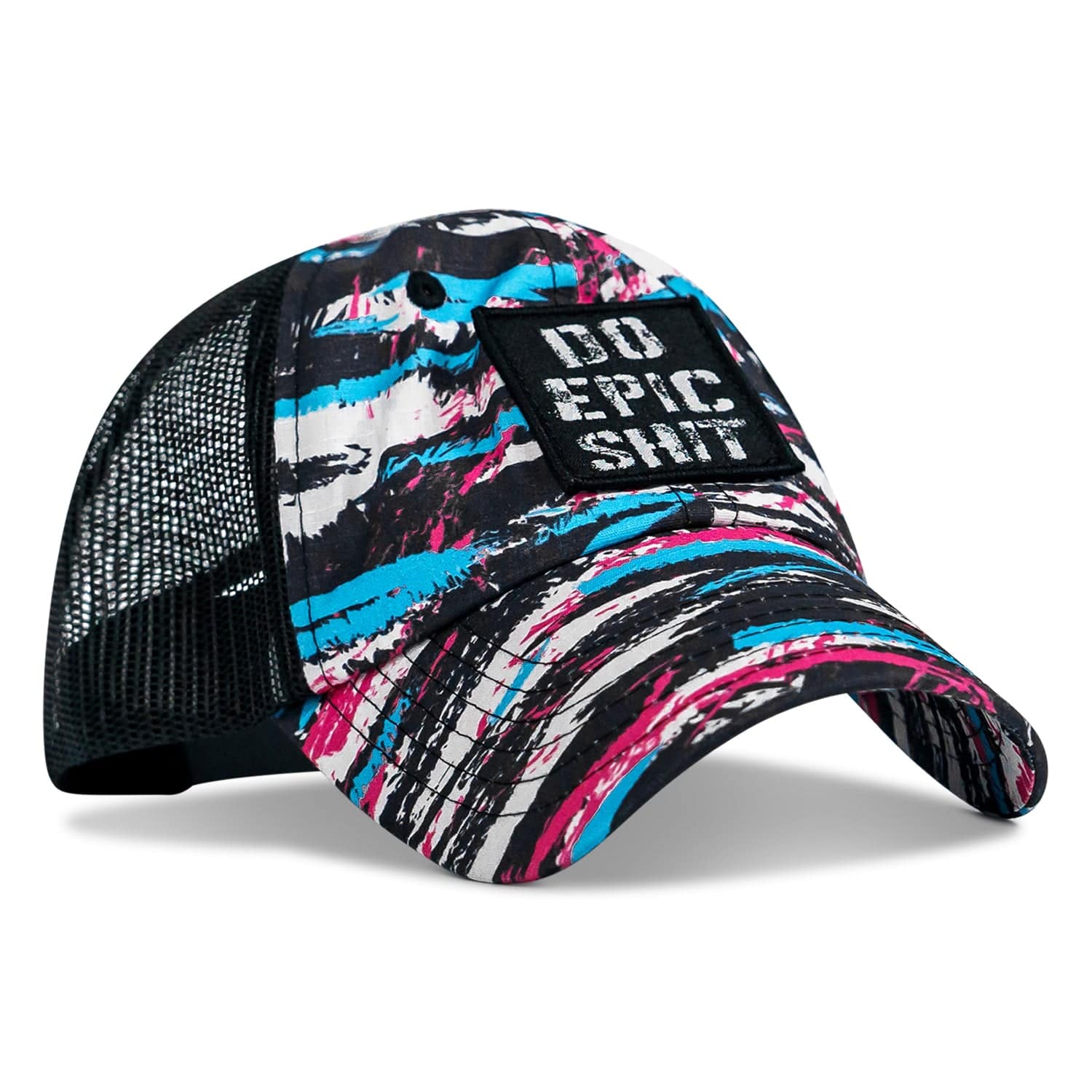 Do Epic Shit Patch Ripstop Soft Mesh Snapback Hat - Combat Iron Apparel Co.