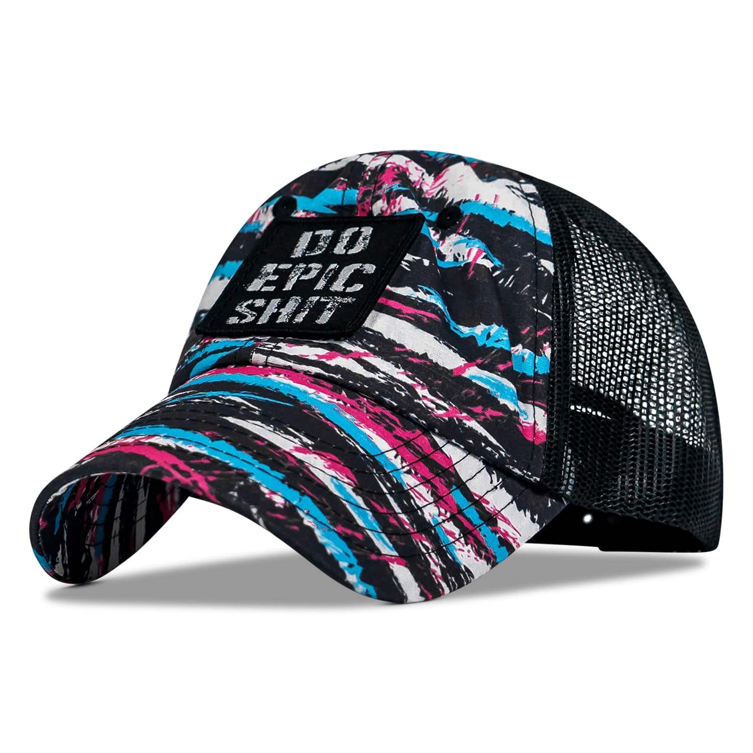 Do Epic Shit Patch Ripstop Soft Mesh Snapback Hat - Combat Iron Apparel Co.