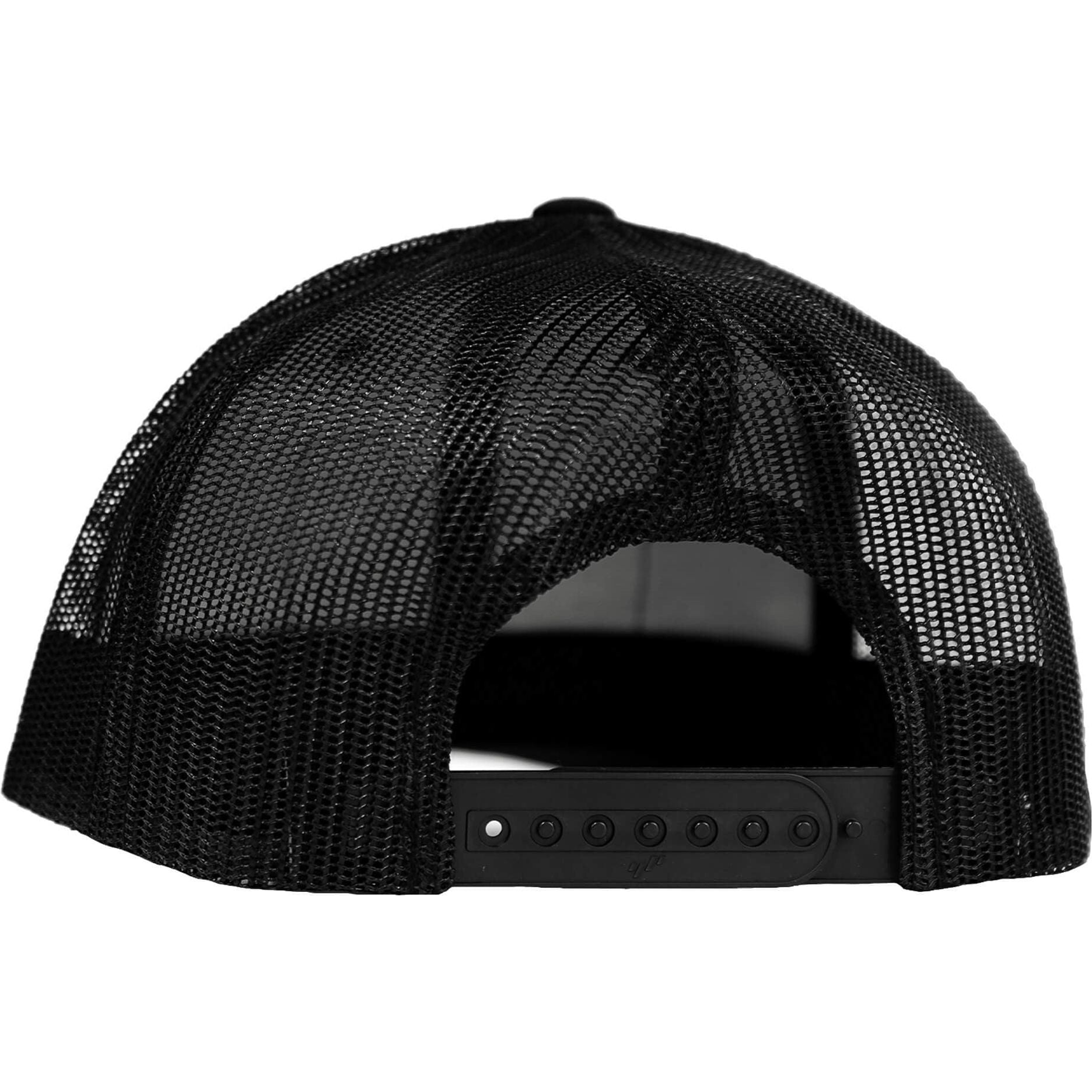 Support Veteran Owned Patch Mid-Profile Mesh Snapback - Combat Iron Apparel Co.