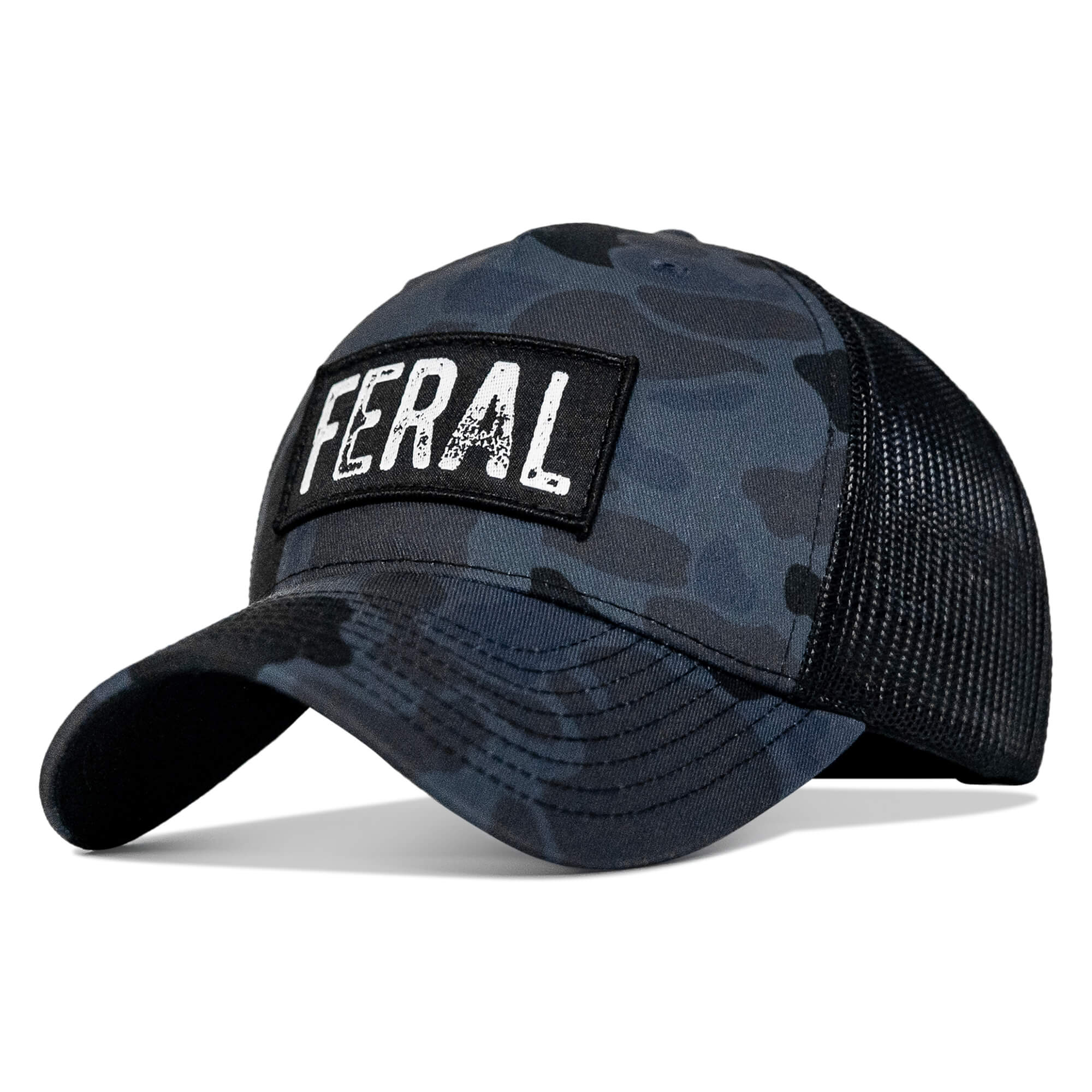 Feral Vintaged Patch Snapback Hat - Combat Iron Apparel Co.