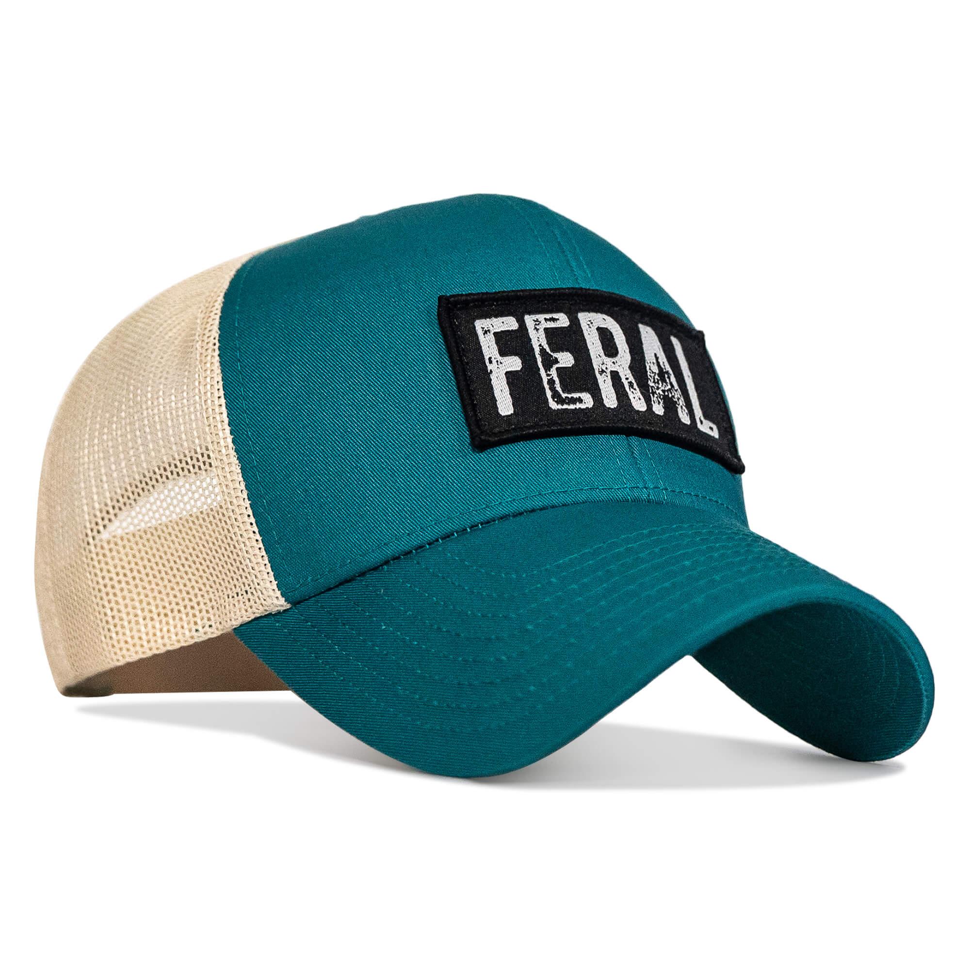 Feral Vintaged Patch Snapback Hat - Combat Iron Apparel Co.