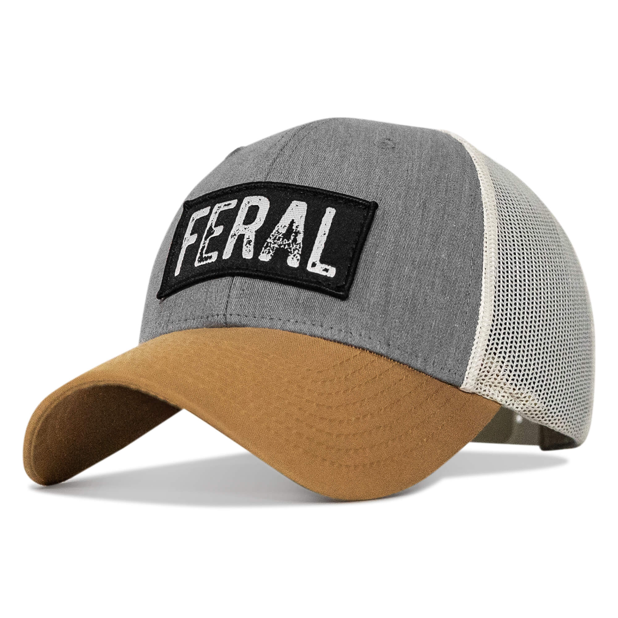 Feral Vintaged Patch Snapback Hat - Combat Iron Apparel Co.