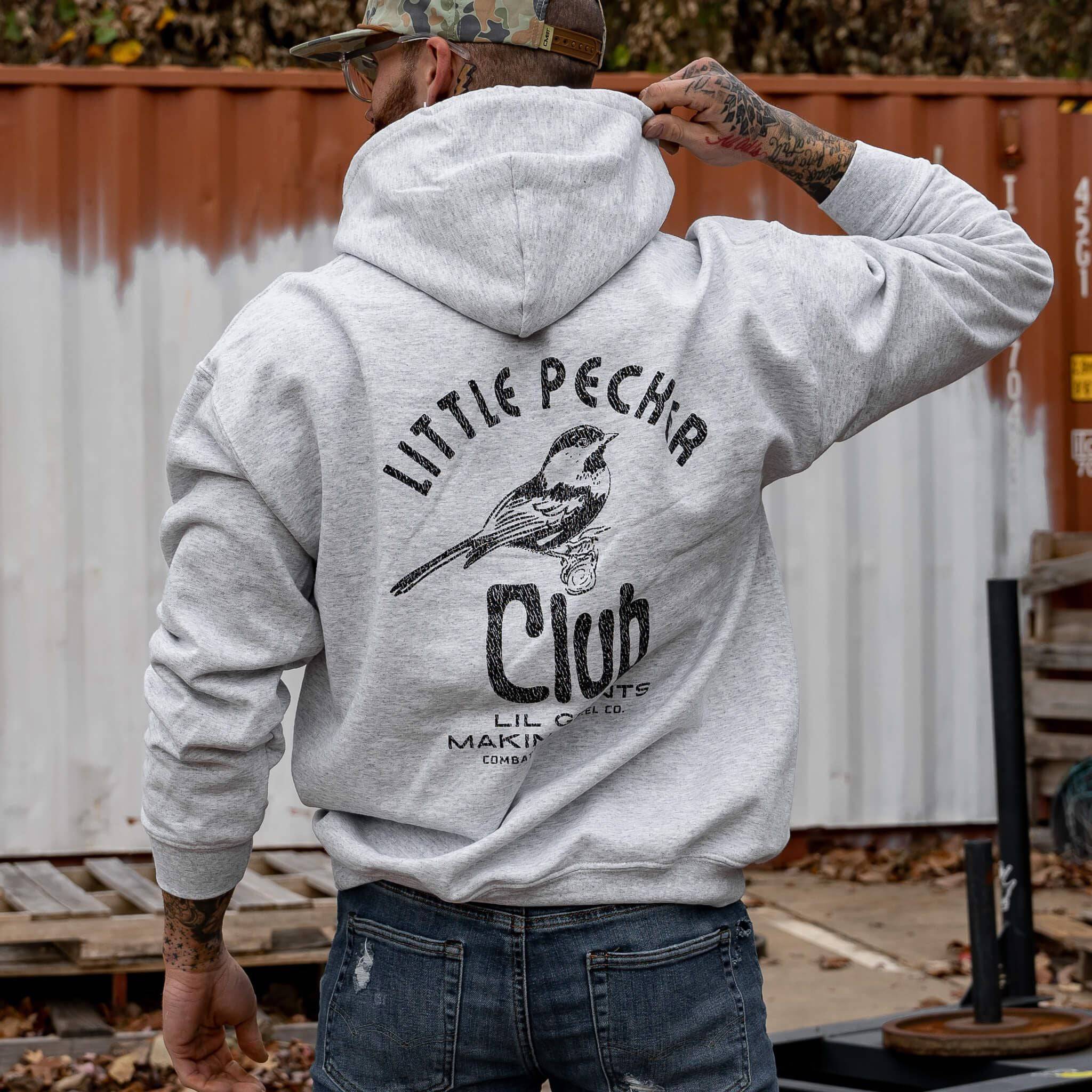 Little Pecker Club Fleece Lined Hoodie - Combat Iron Apparel Co.