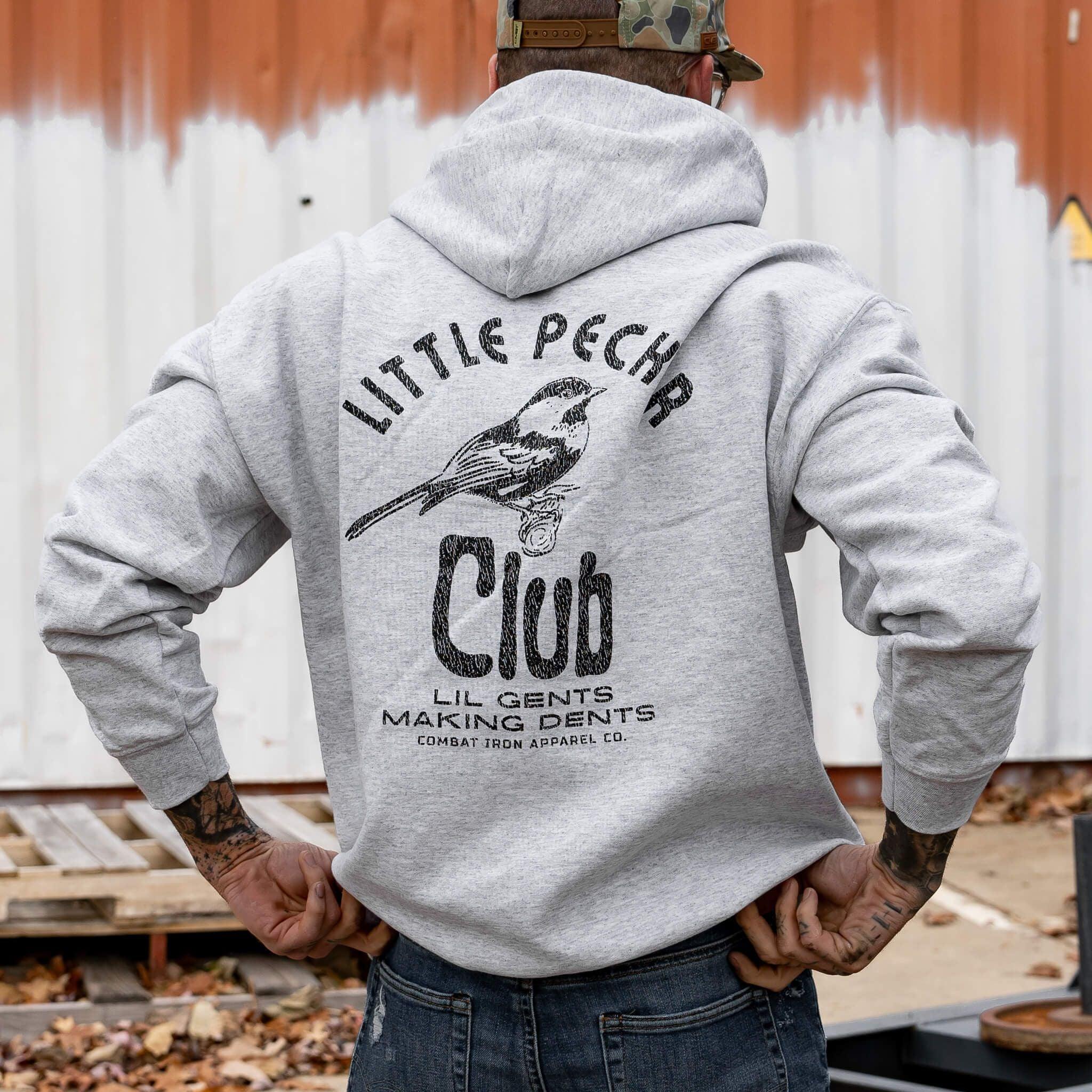 Little Pecker Club Fleece Lined Hoodie - Combat Iron Apparel Co.