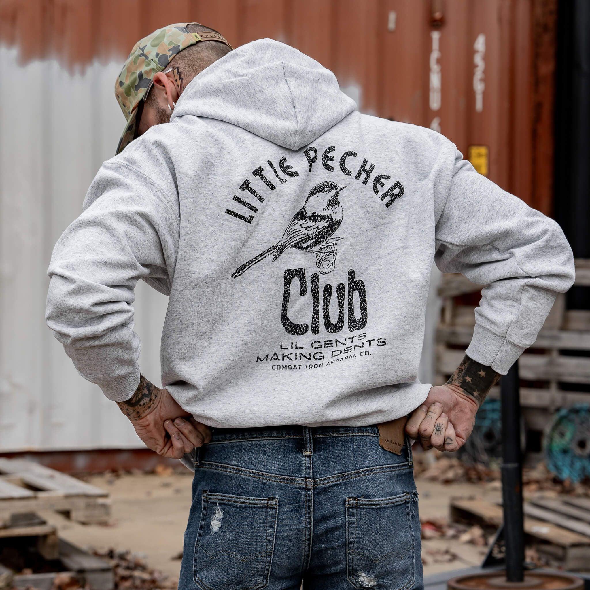 Little Pecker Club Fleece Lined Hoodie - Combat Iron Apparel Co.