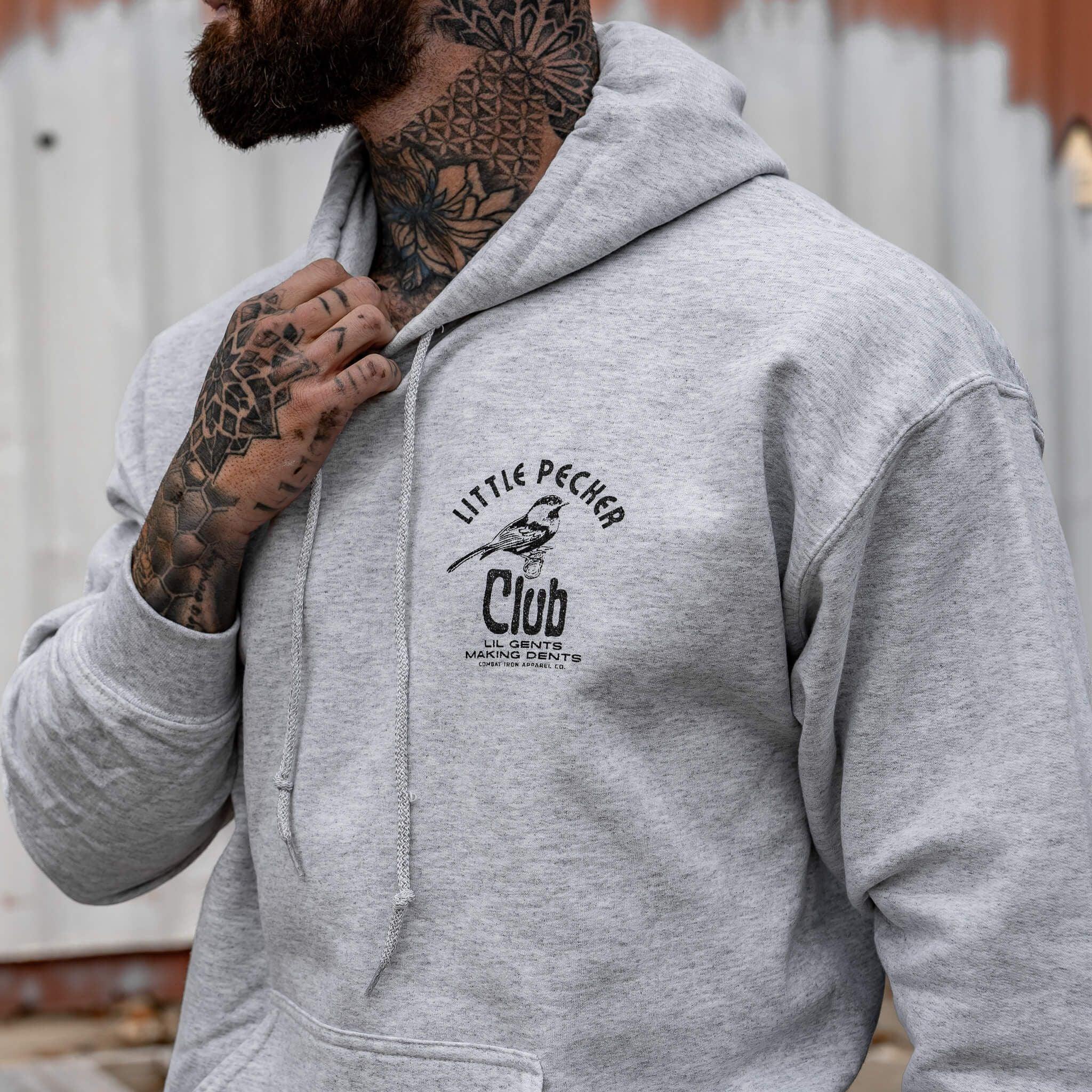 Little Pecker Club Fleece Lined Hoodie - Combat Iron Apparel Co.