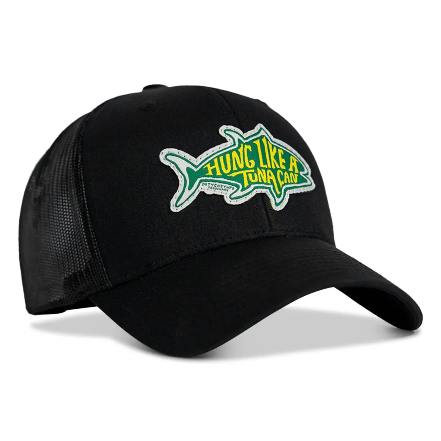 Hung Like A Tuna Can Snapback Hat - Combat Iron Apparel Co.