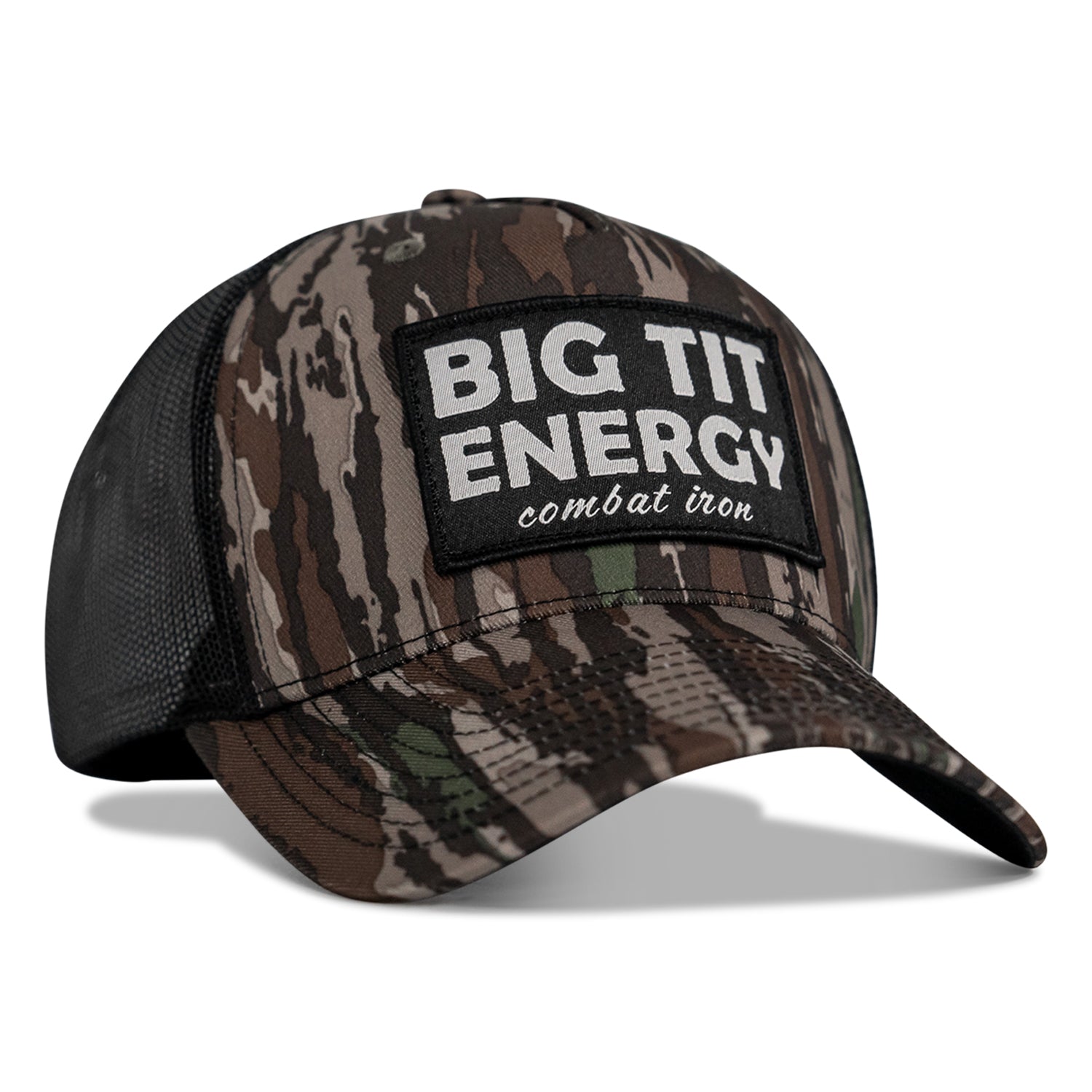 Big Tit Energy Patch Snapback Hat - Combat Iron Apparel Co.