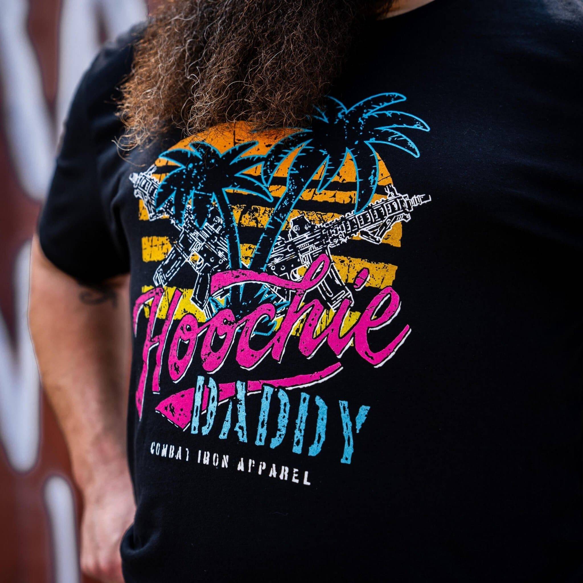 Hoochie Daddy Sunset Men's T-Shirt - Combat Iron Apparel Co.