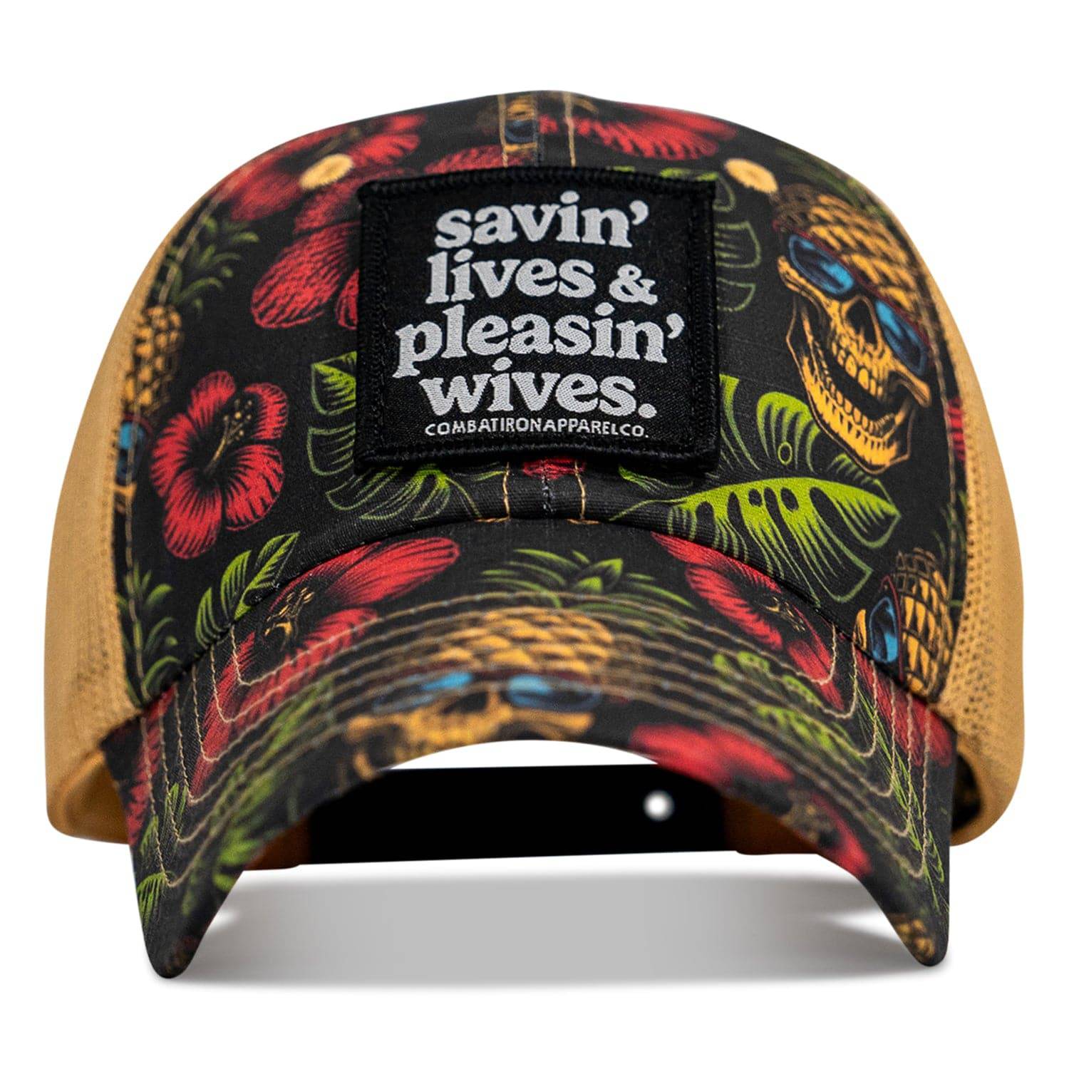 Ripstop Savin' Lives & Pleasin' Wives Low Pro Snapback - Combat Iron Apparel Co.