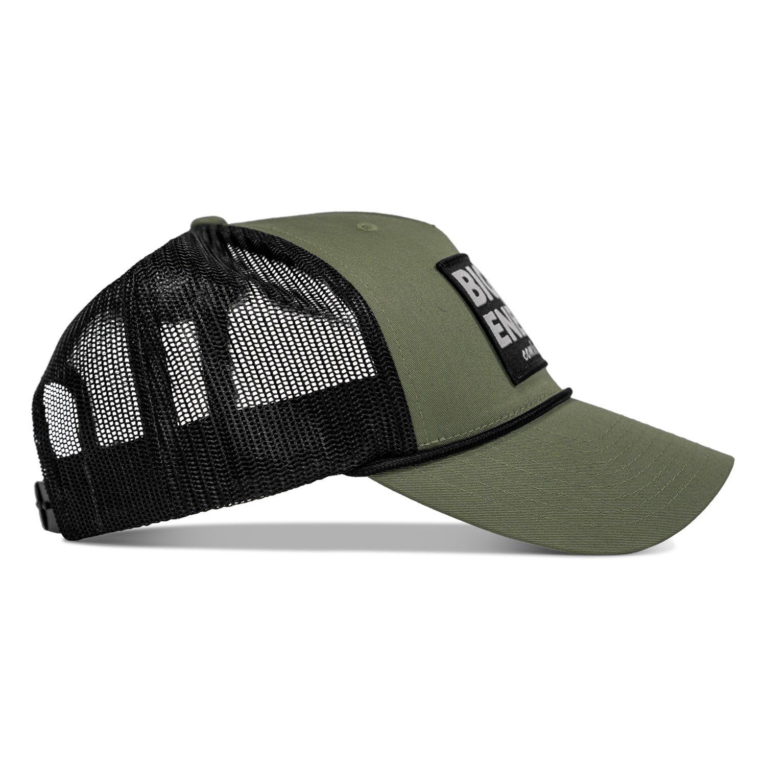 Big Tit Energy Patch Rope Snapback Hat - Combat Iron Apparel Co.