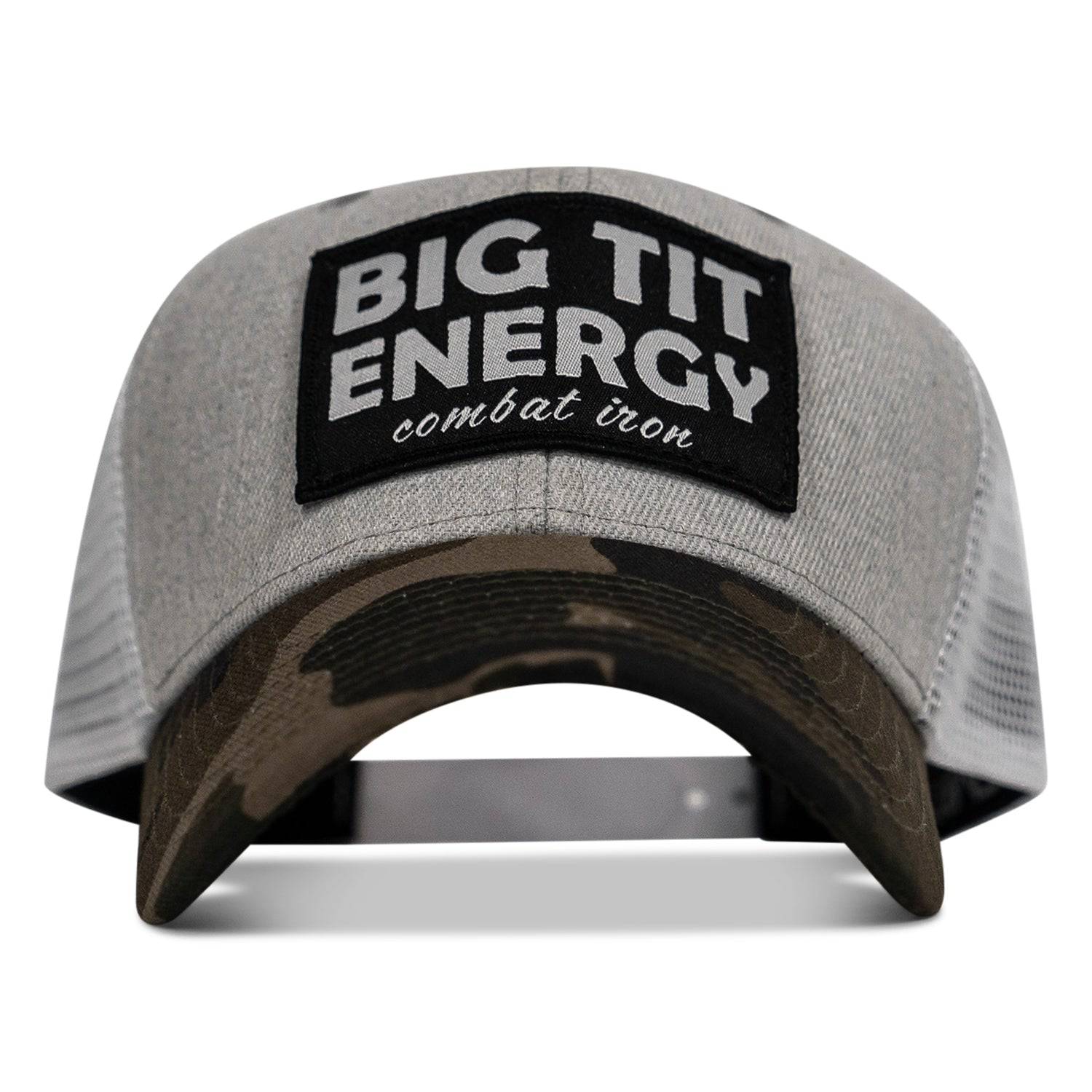 Big Tit Energy Patch Snapback Hat - Combat Iron Apparel Co.