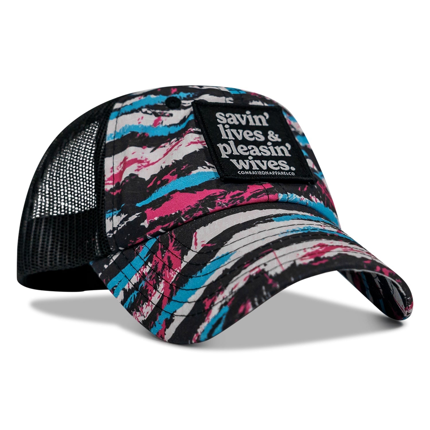 Ripstop Savin' Lives & Pleasin' Wives Low Pro Snapback - Combat Iron Apparel Co.