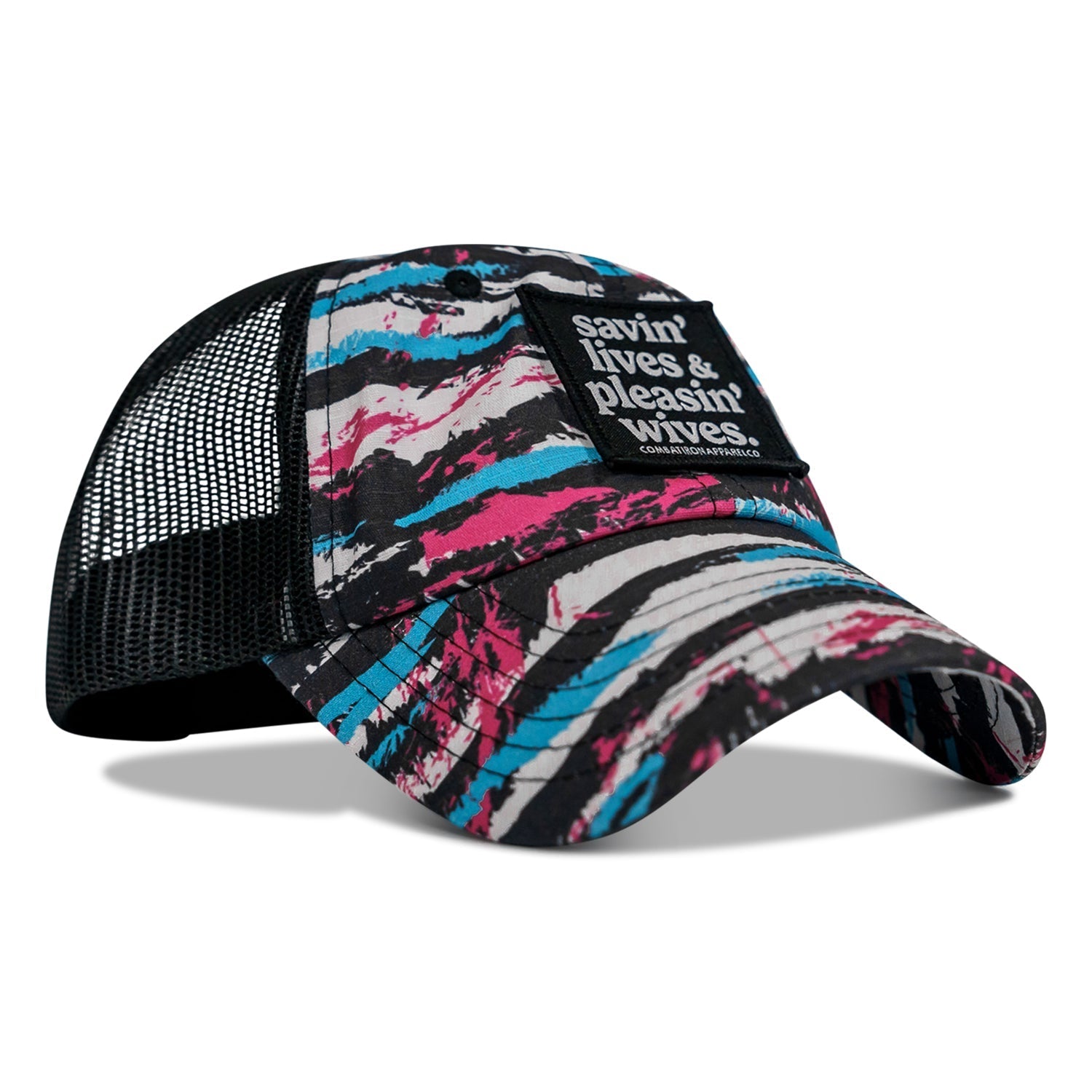 Ripstop Savin' Lives & Pleasin' Wives Low Pro Snapback - Combat Iron Apparel Co.
