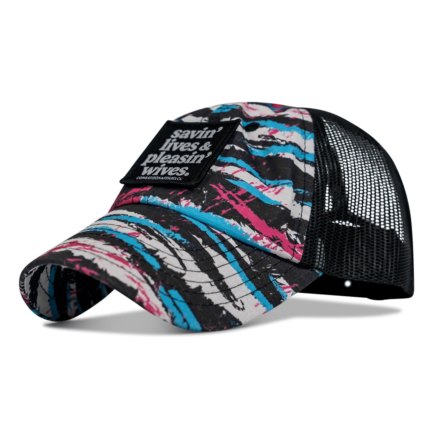 Ripstop Savin' Lives & Pleasin' Wives Low Pro Snapback - Combat Iron Apparel Co.