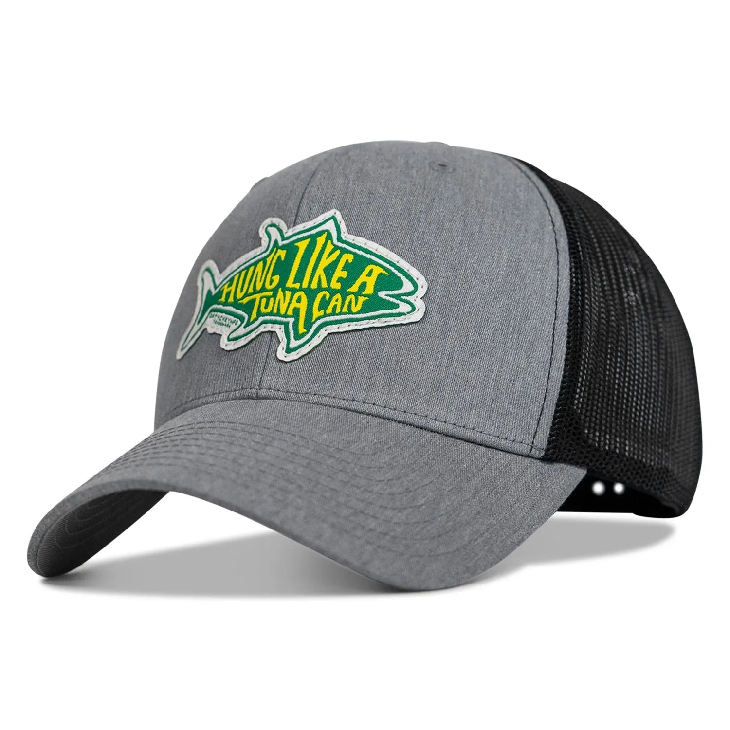 Hung Like A Tuna Can Snapback Hat - Combat Iron Apparel Co.
