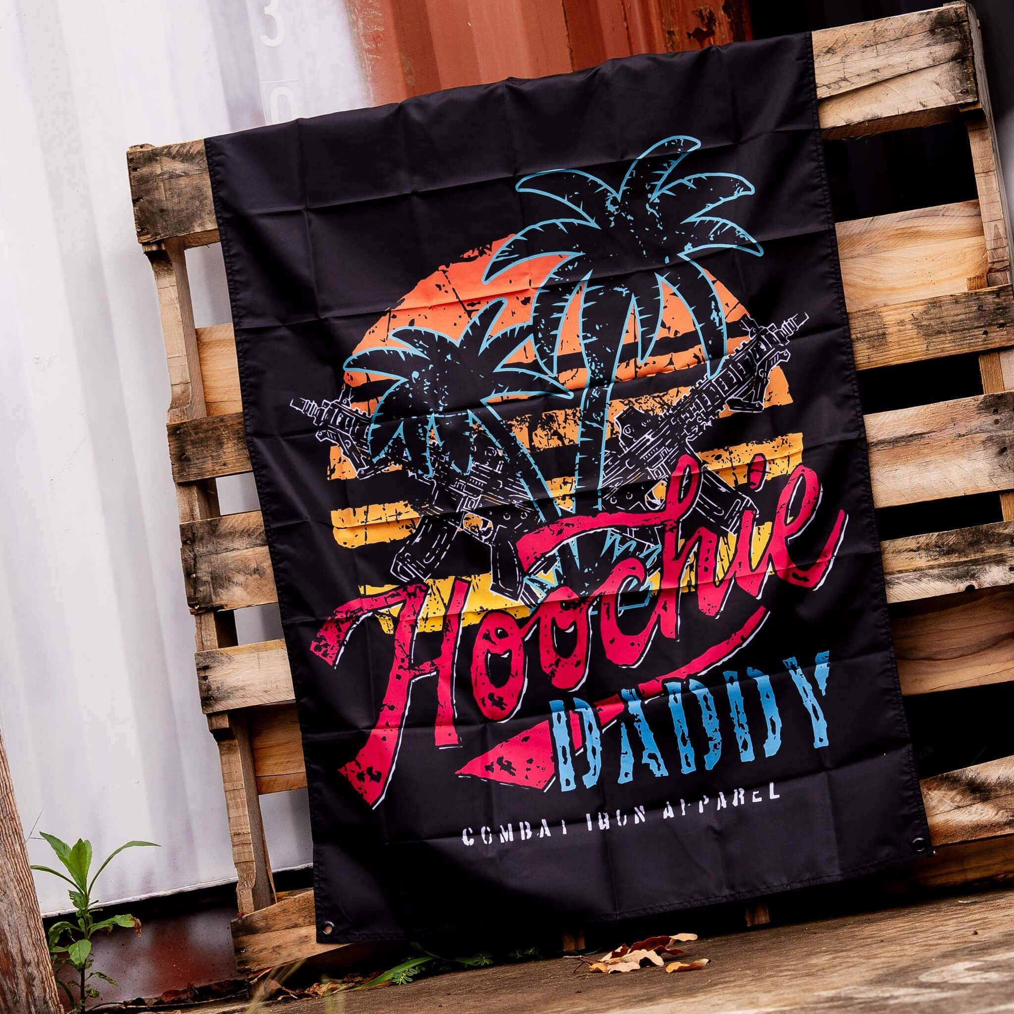 Hooch Daddy 3' X 5' Wall Flag  - Combat Iron Apparel Co.