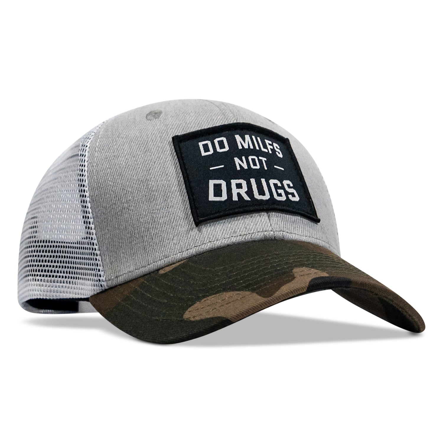 Do Milfs. Not Drugs. Patch Snapback HAT - Combat Iron Apparel Co.