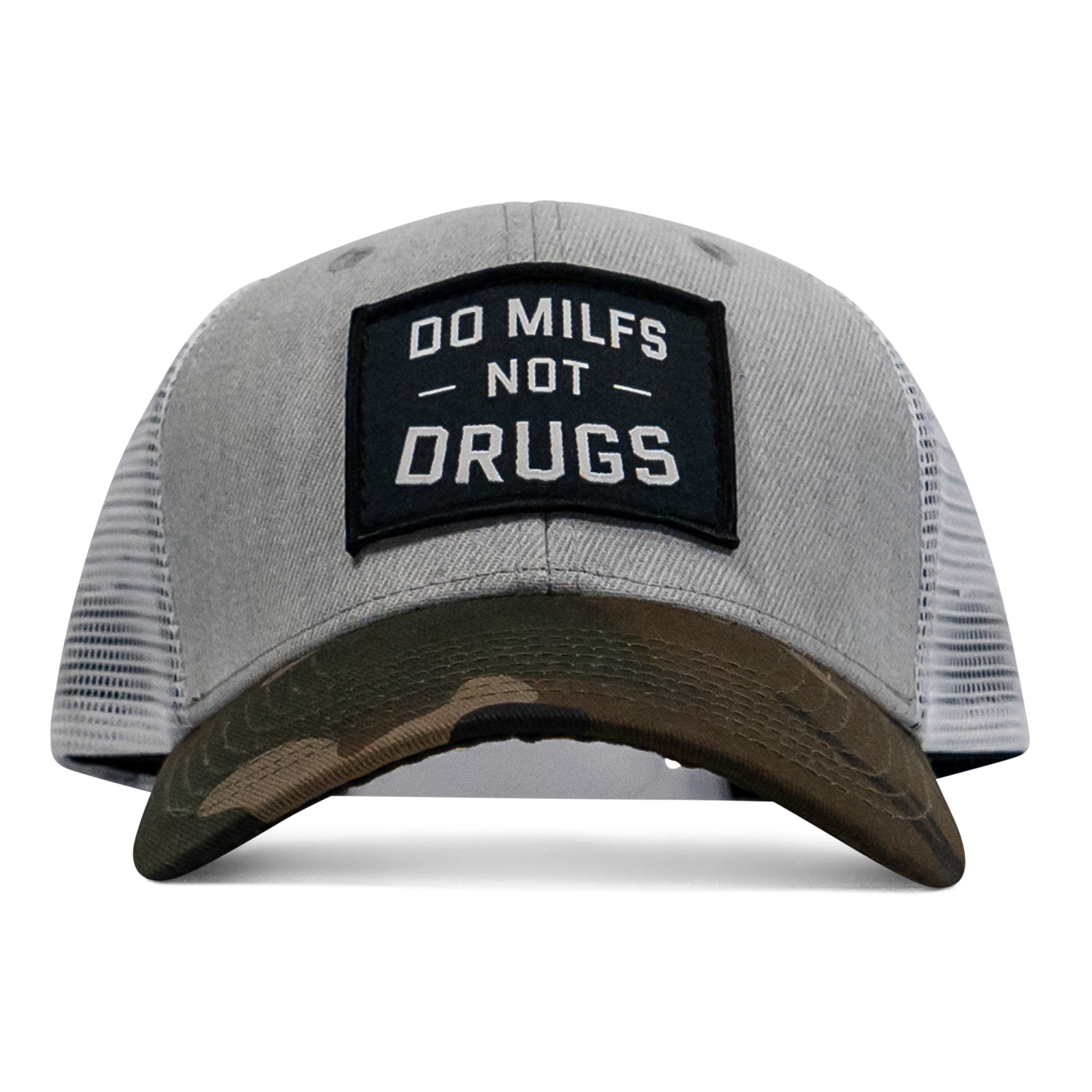 Do Milfs. Not Drugs. Patch Snapback HAT - Combat Iron Apparel Co.
