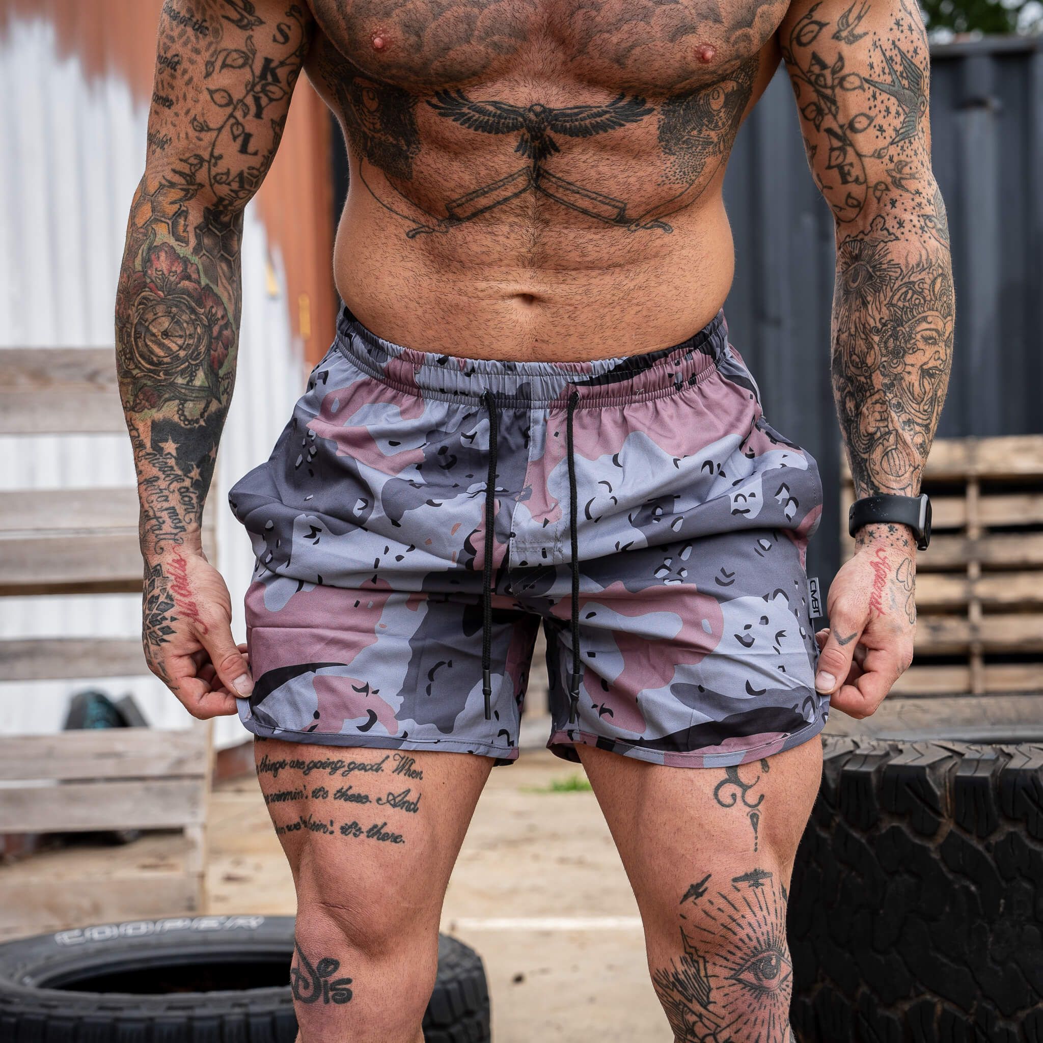 Men's Tactical Athlete Training Shorts | 5.5" - Combat Iron Apparel Co.