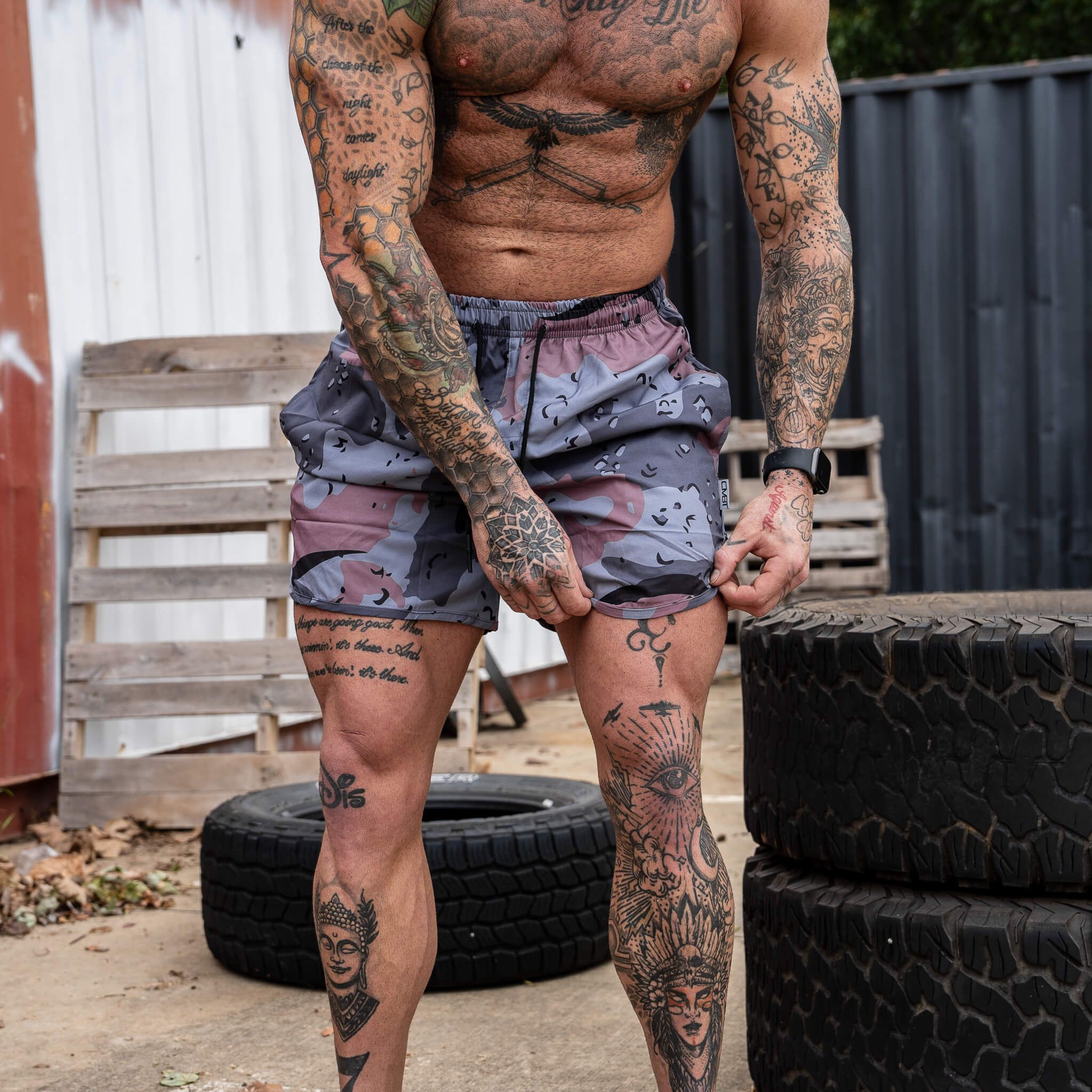 Men's Tactical Athlete Training Shorts | 5.5" - Combat Iron Apparel Co.