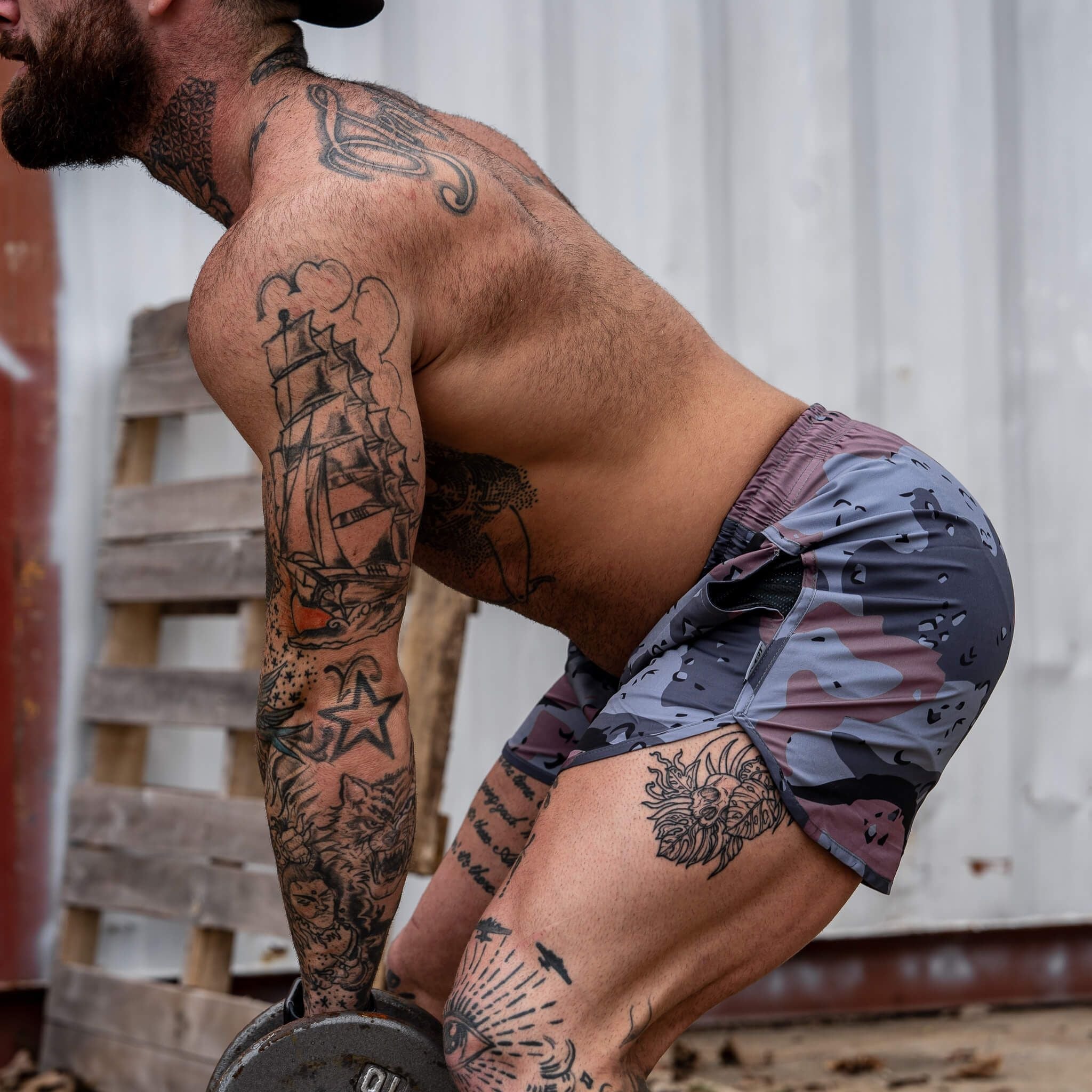 Men's Tactical Athlete Training Shorts | 5.5" - Combat Iron Apparel Co.