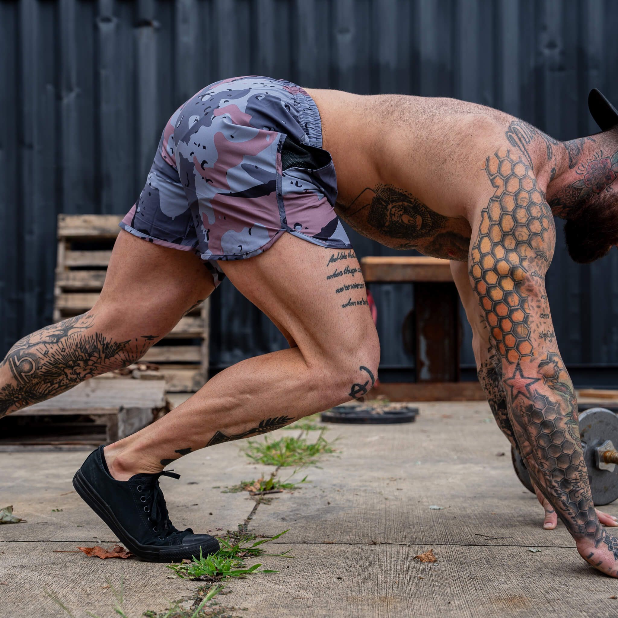 Men's Tactical Athlete Training Shorts | 5.5" - Combat Iron Apparel Co.